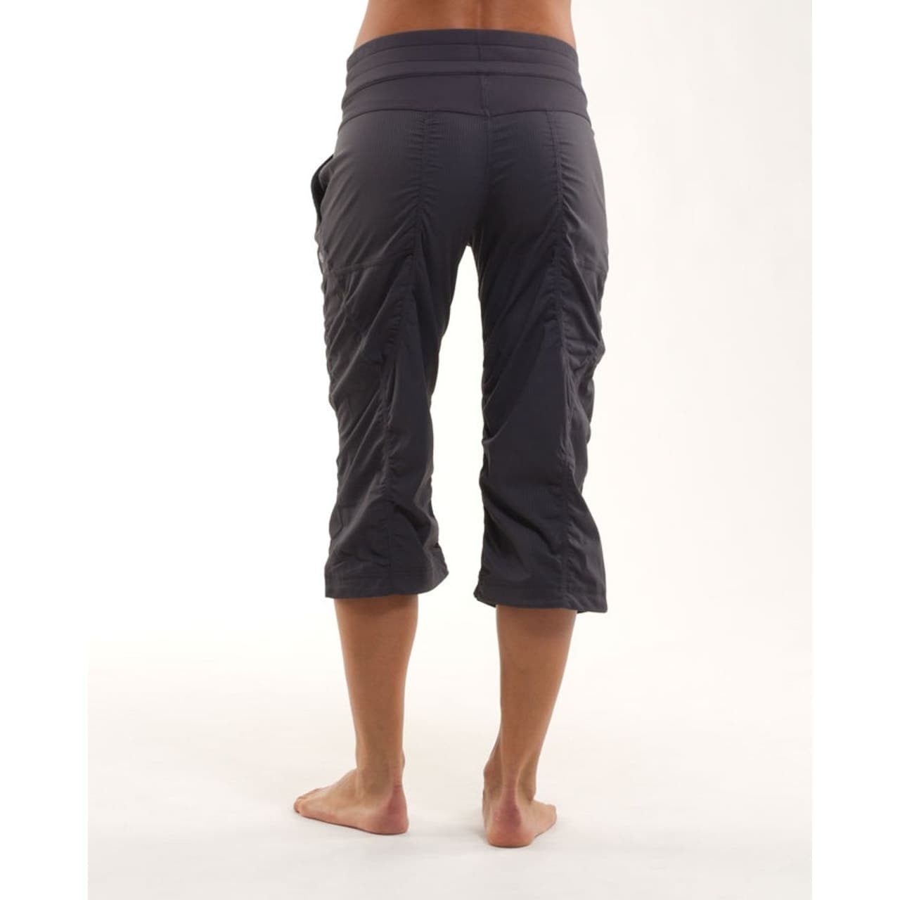 Lululemon Studio Crop Pant 20" inseam Unlined - Coal - Size 6 - Thumbnail 2
