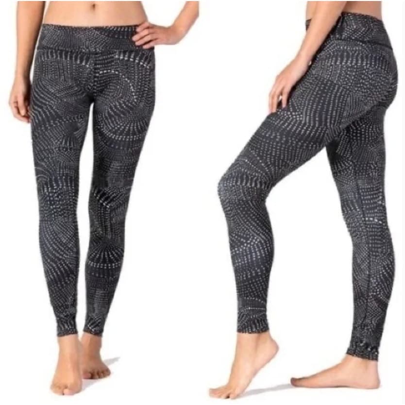 Beyond Yoga Bundle Cut It Close Tank, Calico & Swirling Dot Print Lux Leggings S - Thumbnail 5