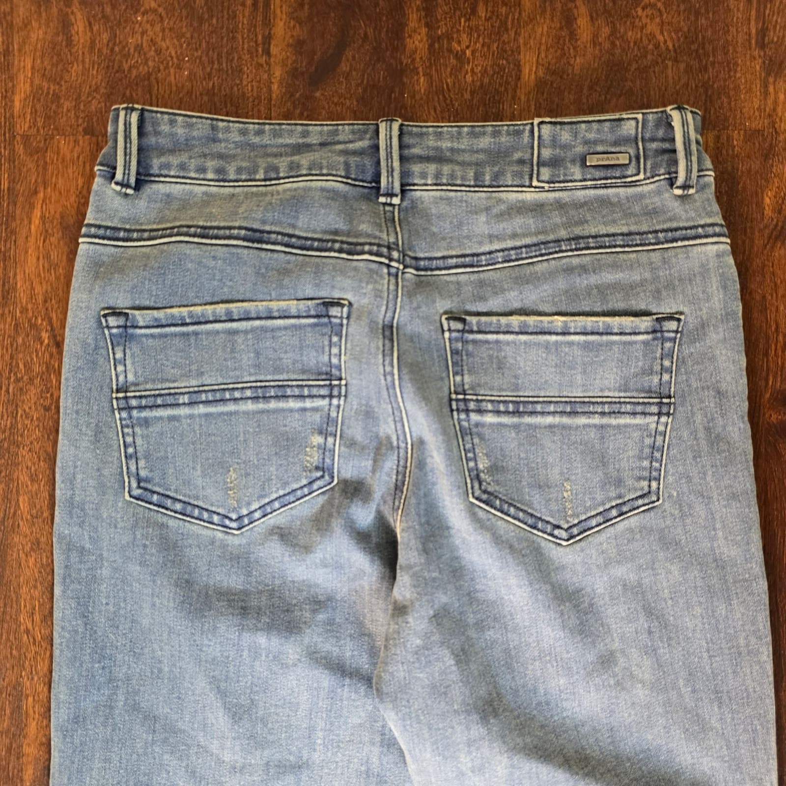 prAna Buxton Slim Boyfriend High Rise Button Fly Jeans Organic Cotton, Size 4/27 - Thumbnail 5