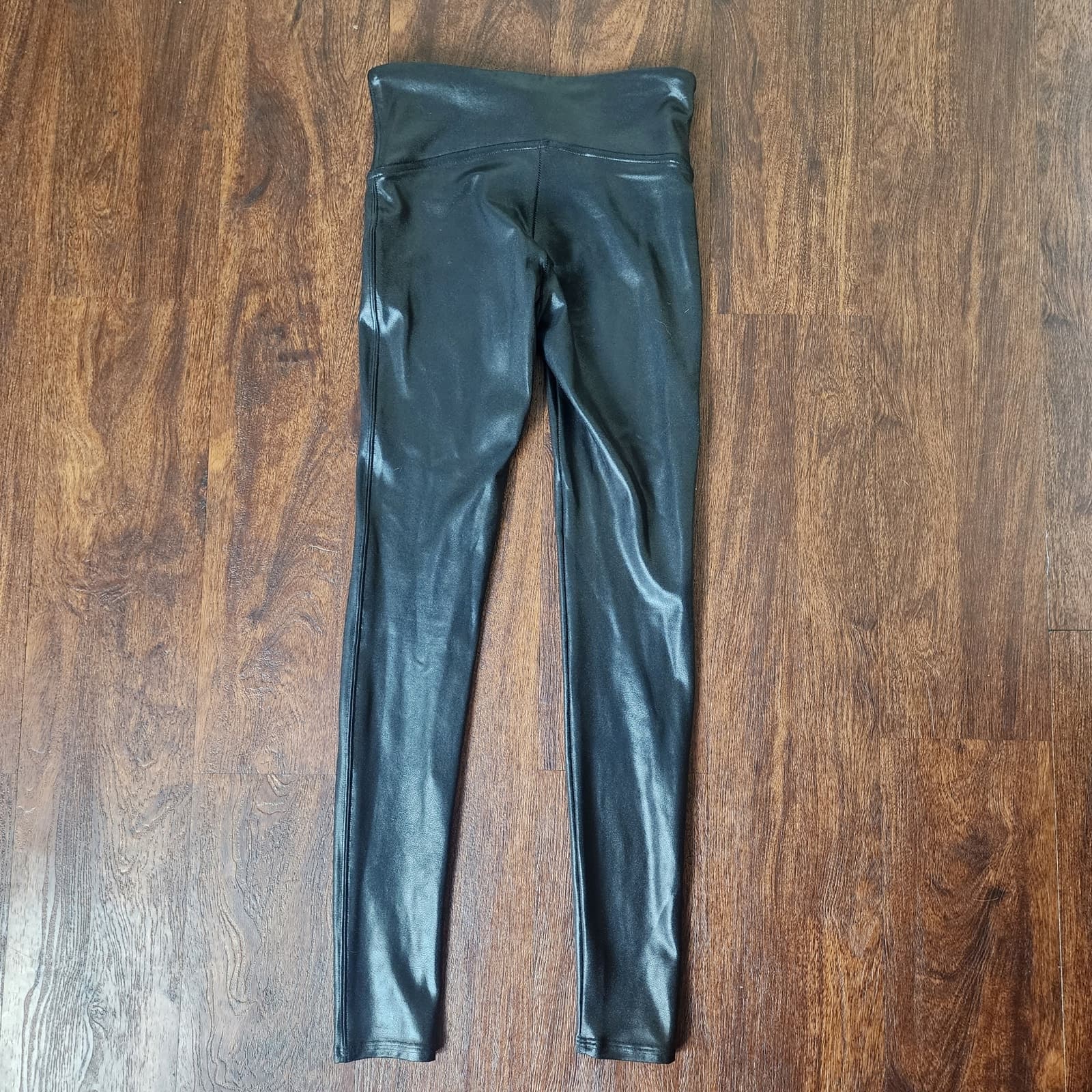 SPANX Faux Leather Leather-Like Vegan Leather Leggings, Small - Thumbnail 6