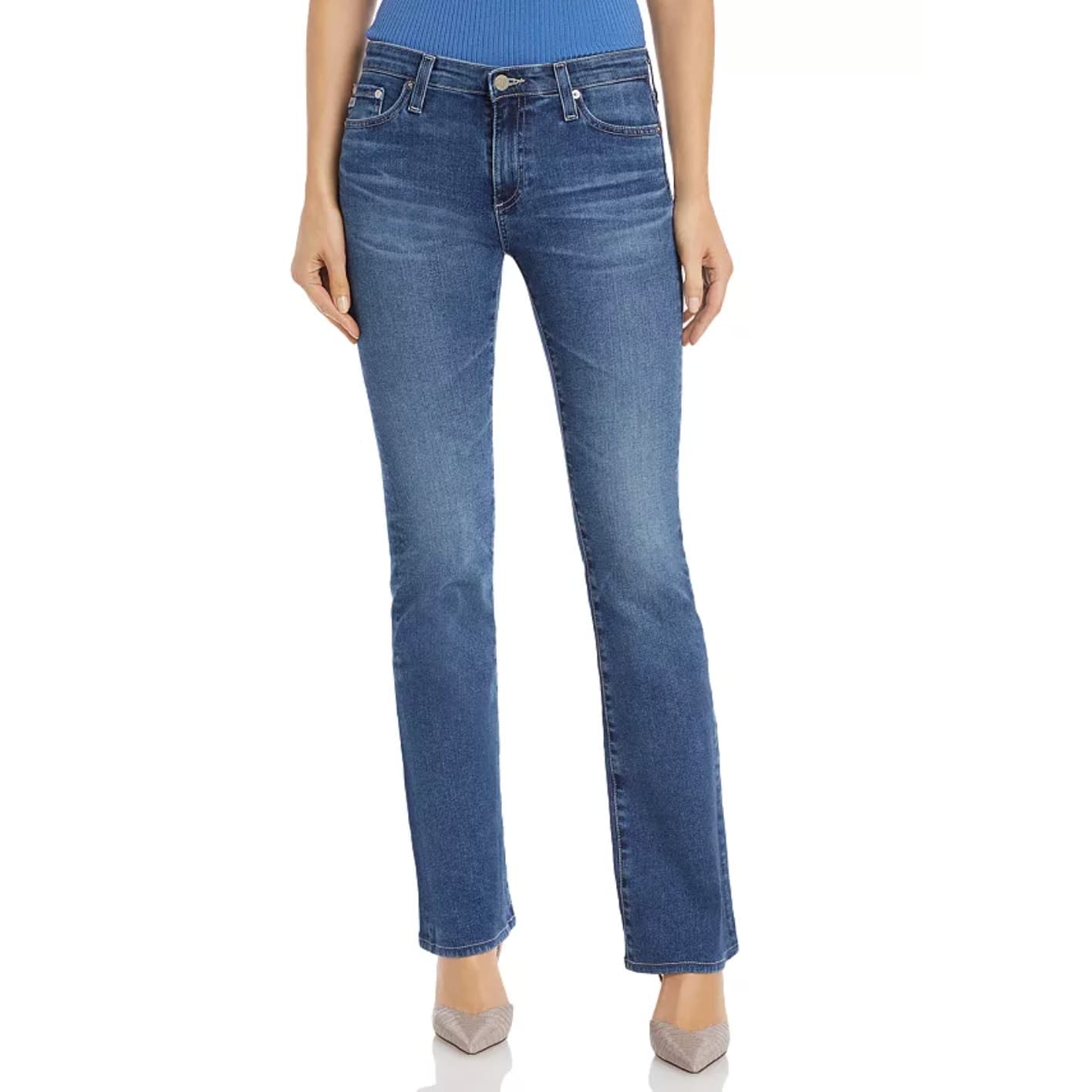 AG Jeans The Angel Low Rise Bootcut Jeans - 27R - Thumbnail 2