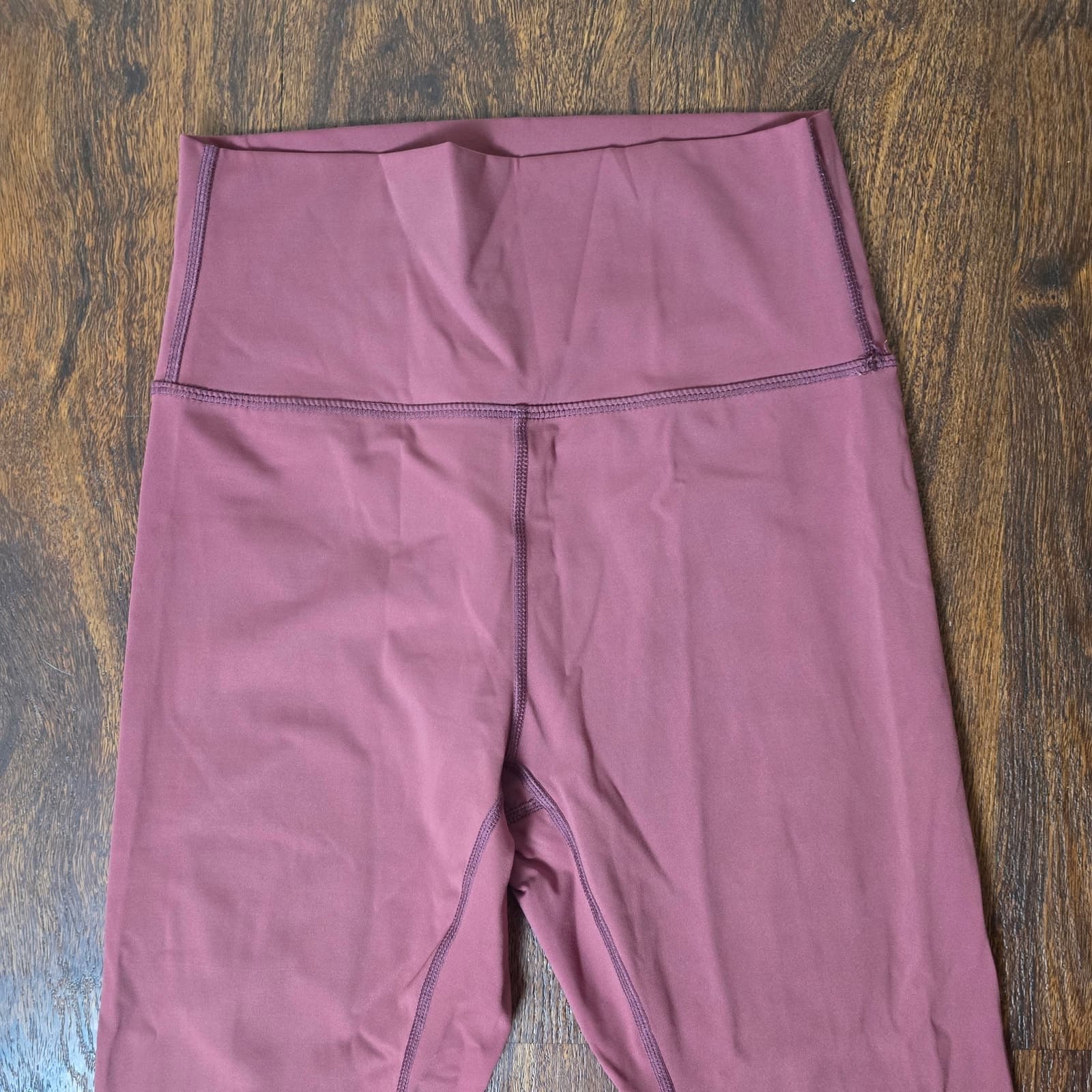 Zyia Active Coral Orange Moon Brilliant Hi-Rise 7/8 Leggings Cutout, Size 4 - Thumbnail 3