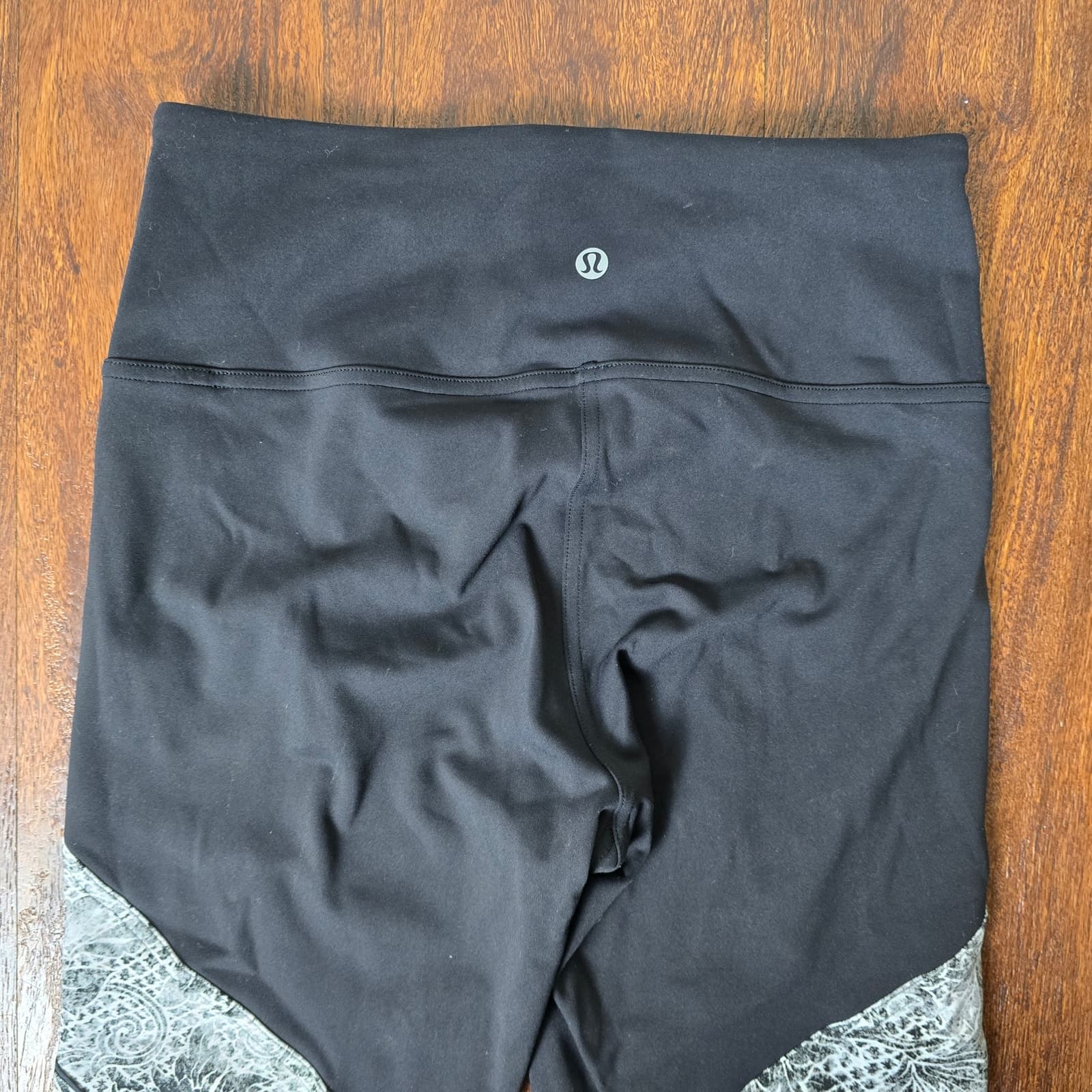 Lululemon Sweat & Repeat Tight *28" Black / Serigraph Starlight Black Multi - Thumbnail 6