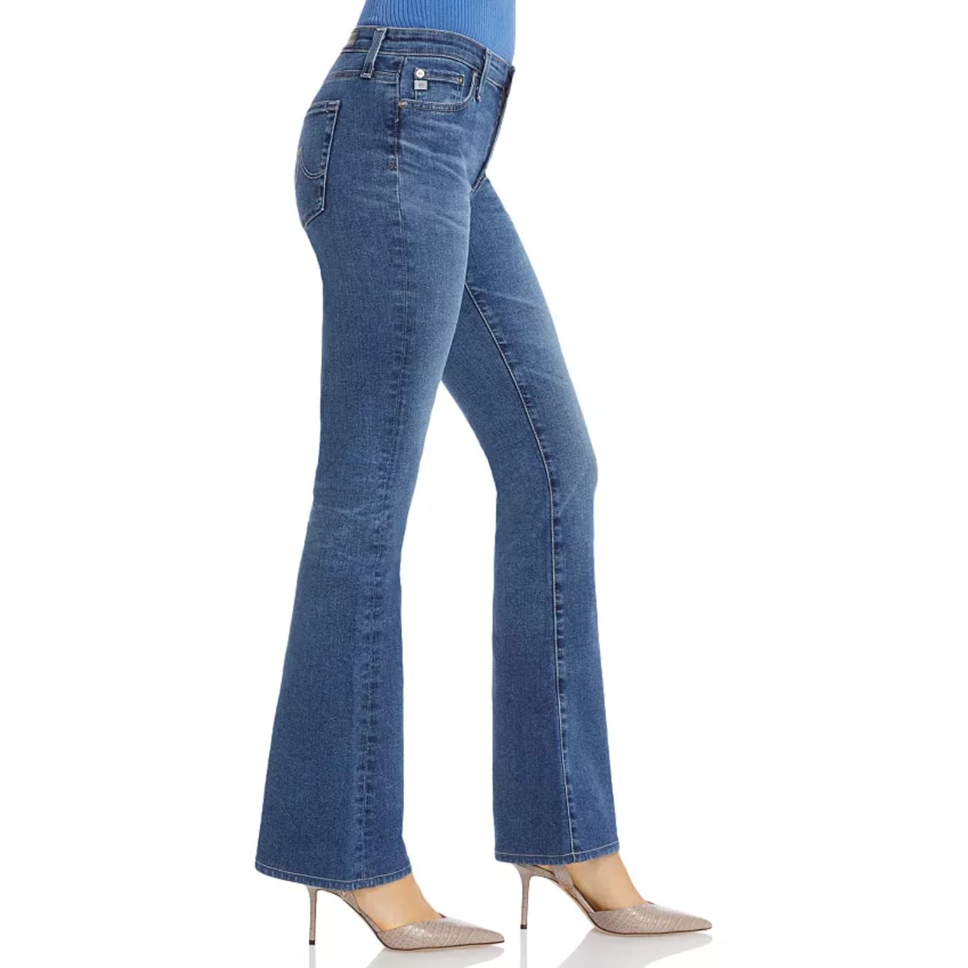 AG Jeans The Angel Low Rise Bootcut Jeans - 27R - Thumbnail 3