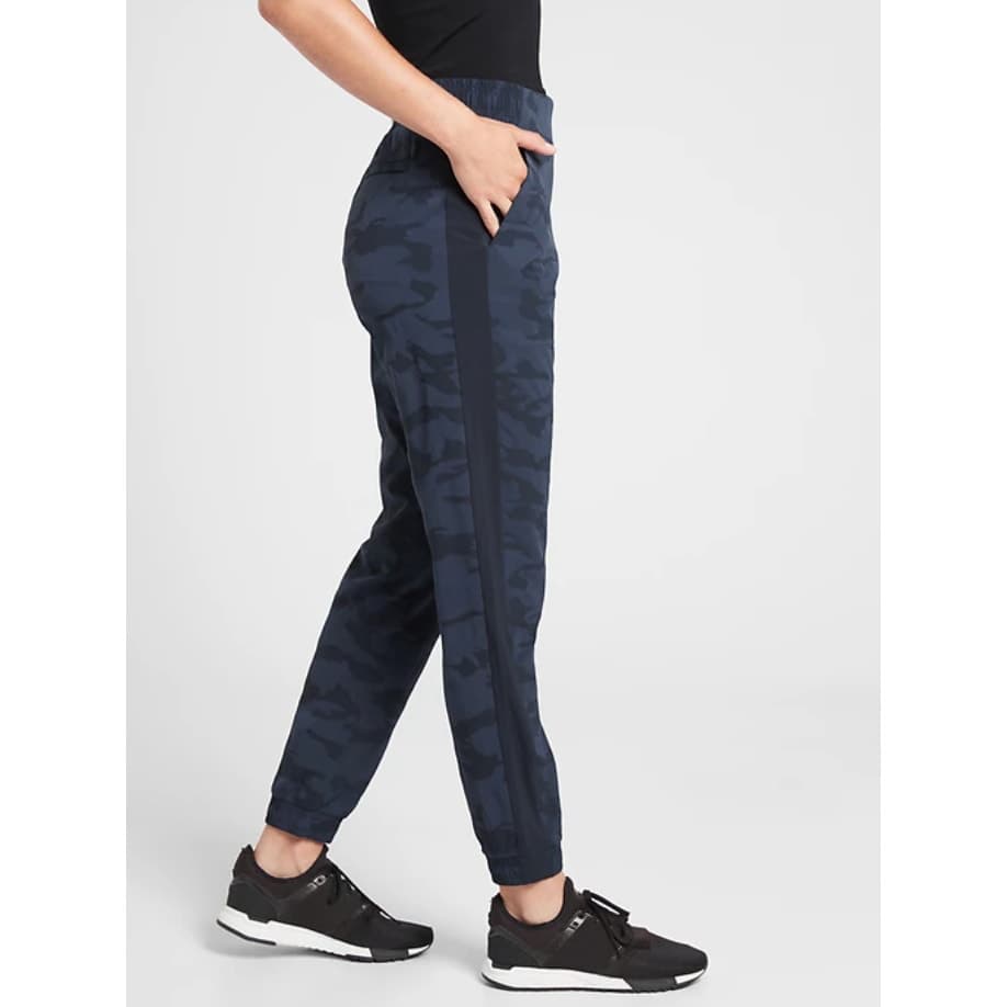 Athleta Brooklyn Textured Jogger, Navy Blue, Size 2 - Thumbnail 3