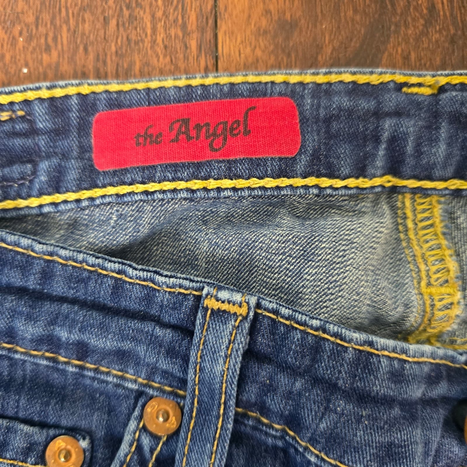 AG Jeans The Angel Low Rise Bootcut Jeans - 27R - Thumbnail 9