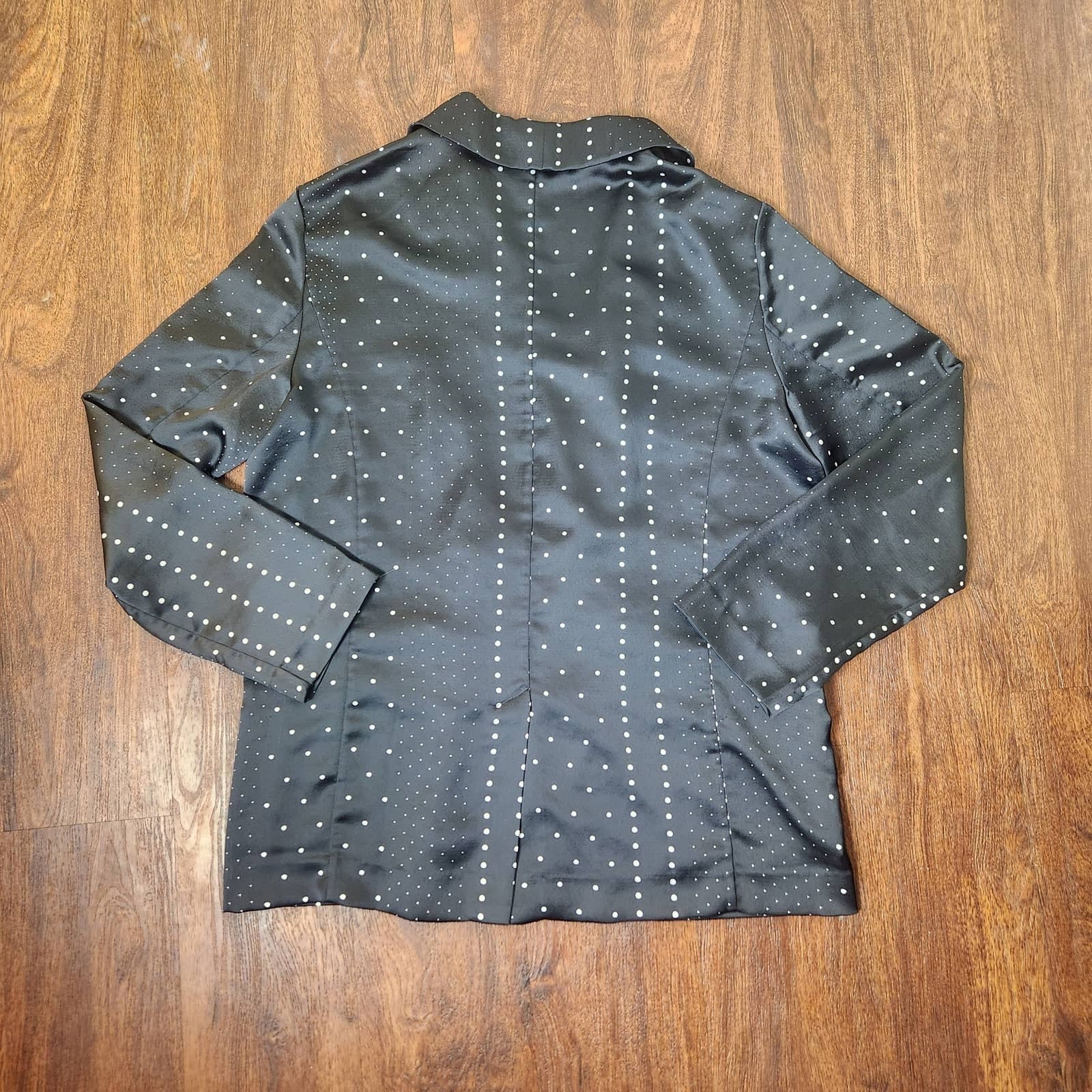 Victoria's Secret Jacquard Satin Blazer and Matching Pants Sleepwear Pajamas L - Thumbnail 5