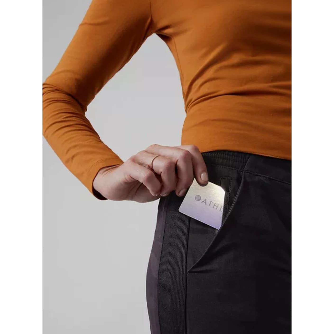 ATHLETA Lined Jogger in Black Camo, 985549 Size 0 - Thumbnail 4