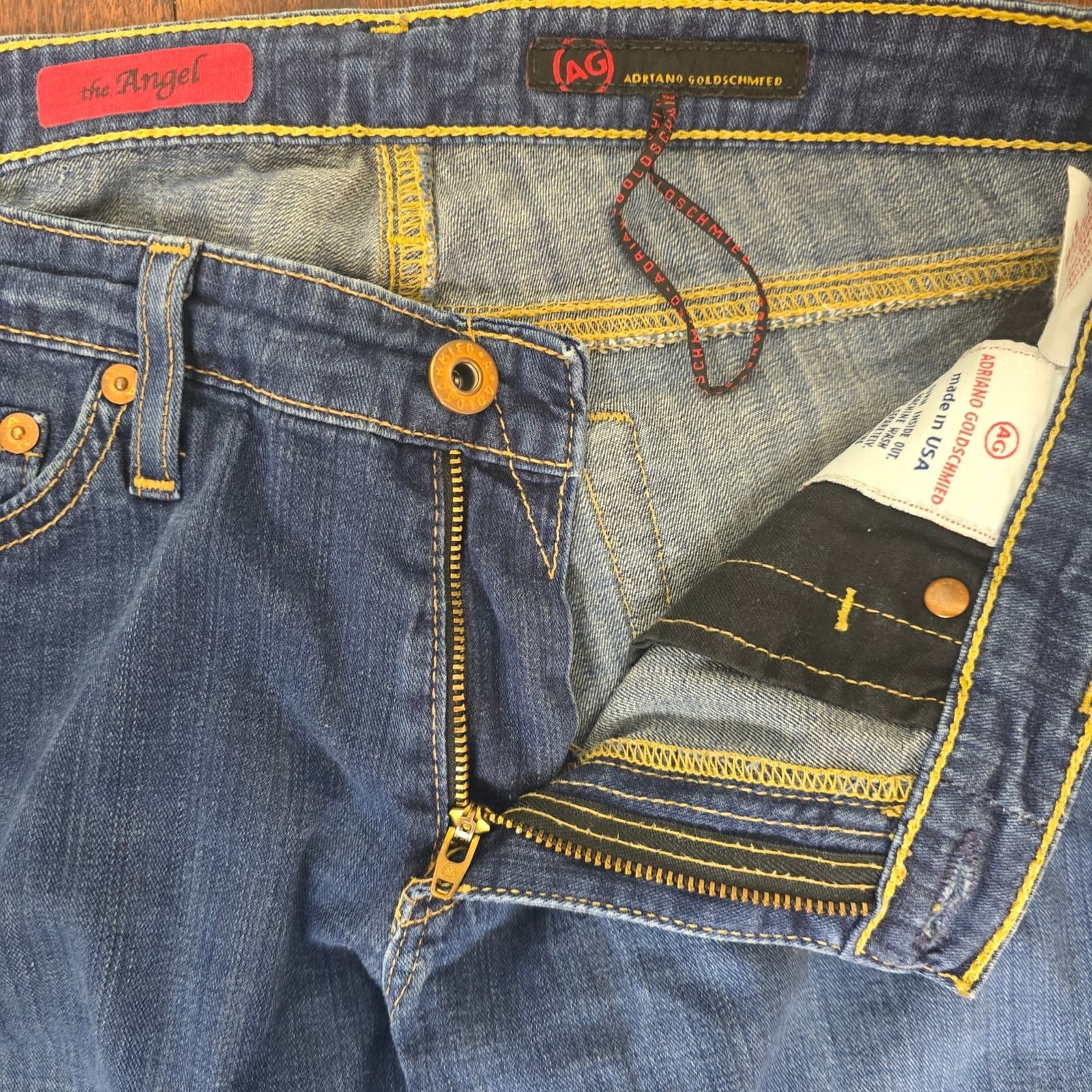 AG Jeans The Angel Low Rise Bootcut Jeans - 27R - Thumbnail 6