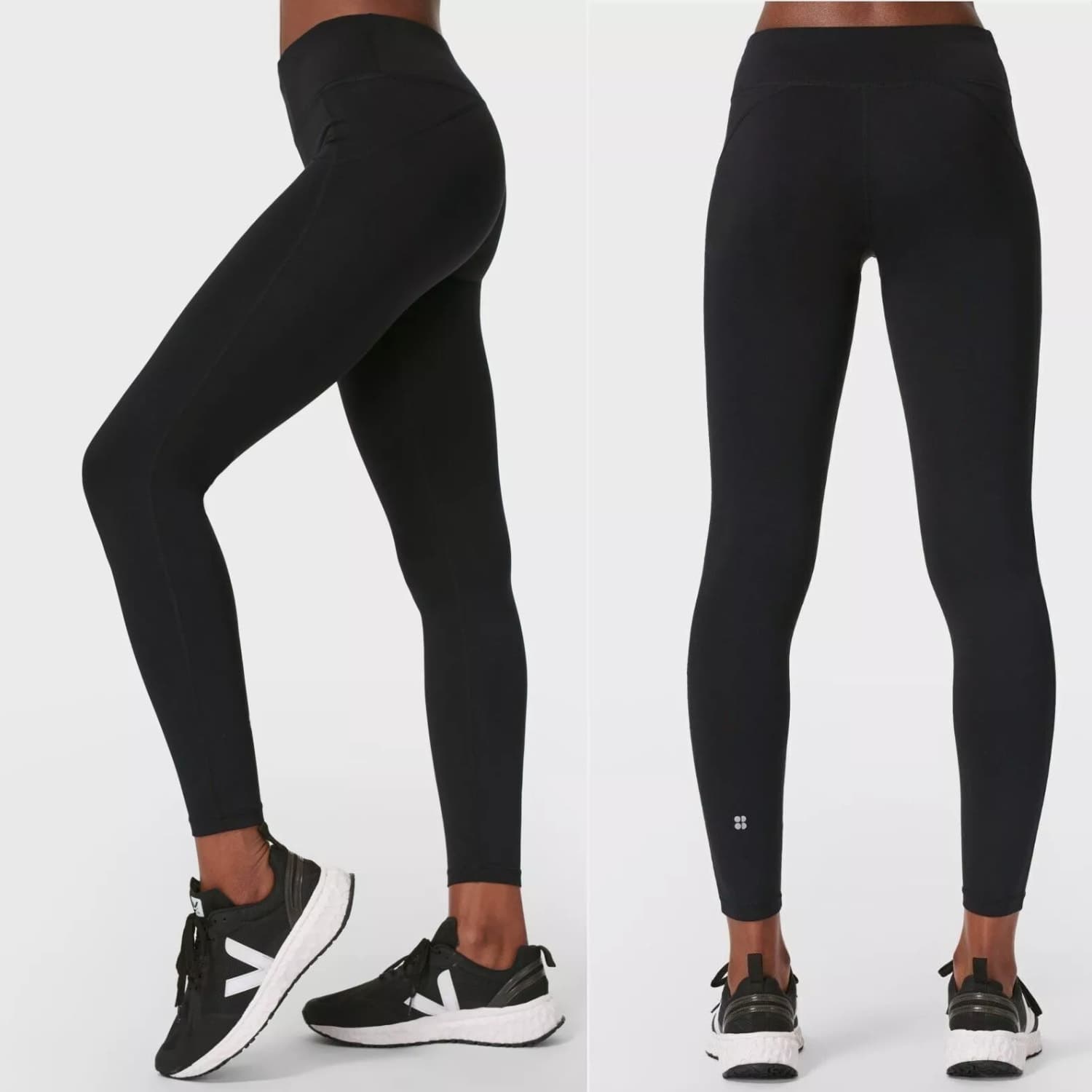 Sweaty Betty Gary Yoga Track Pants XXS + All Day Contour Gym Leggings XS - Thumbnail 4