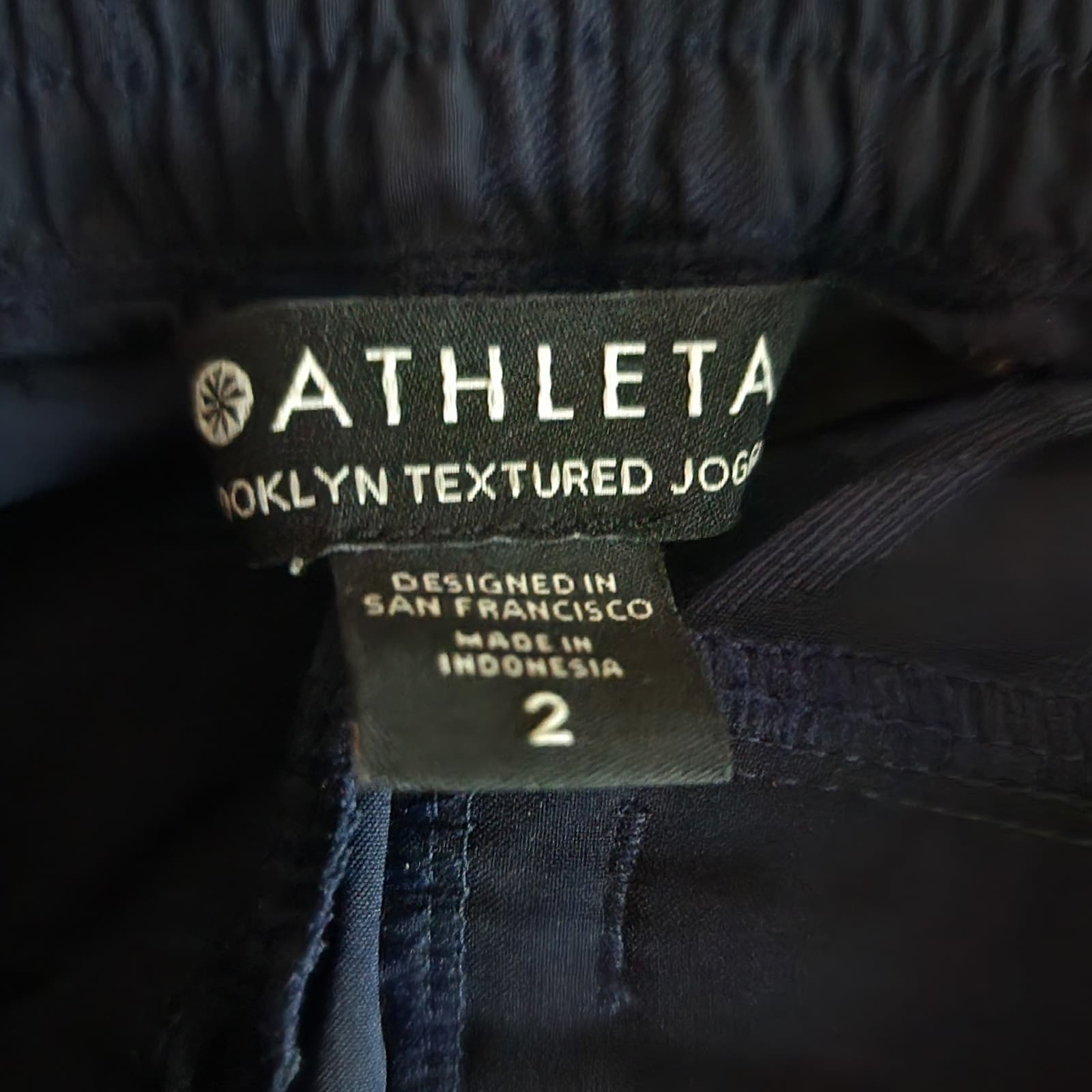 Athleta Brooklyn Textured Jogger, Navy Blue, Size 2 - Thumbnail 11