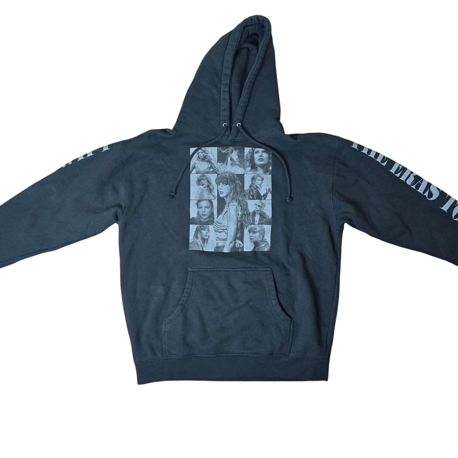 Taylor Swift Black Eras Tour Official Merchandise Merch Hoodie NWOT Large - Thumbnail 2