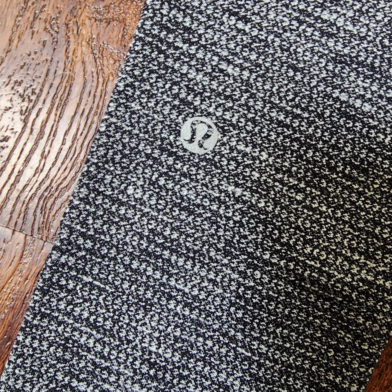 Lululemon Skinny Will Pant Full-On Luon Variegated Knit Black Heathered Black - Thumbnail 9