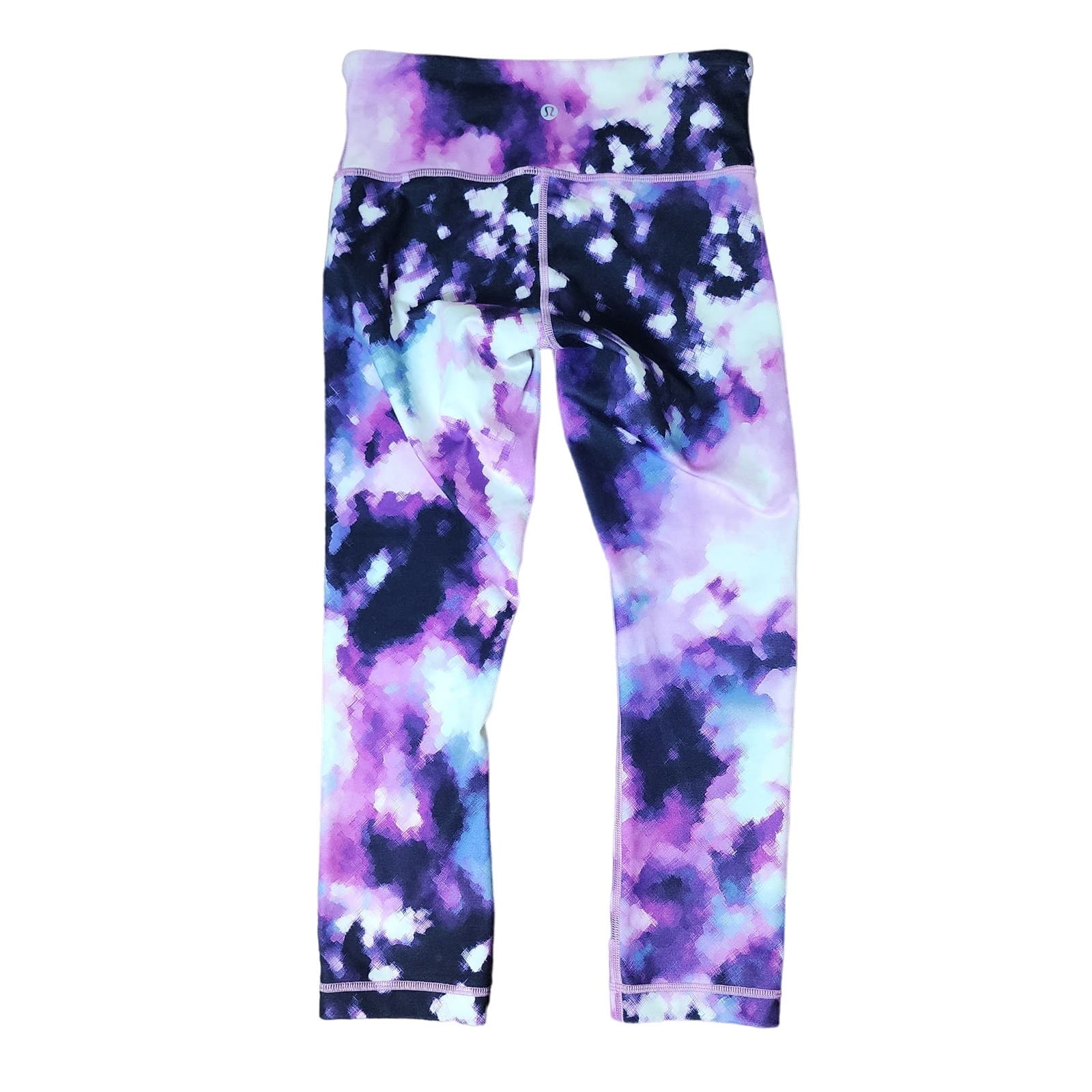 Lululemon Wunder Under Crop III in Blooming Pixie Multi, Size 4 Style # W6H08S - Thumbnail 7