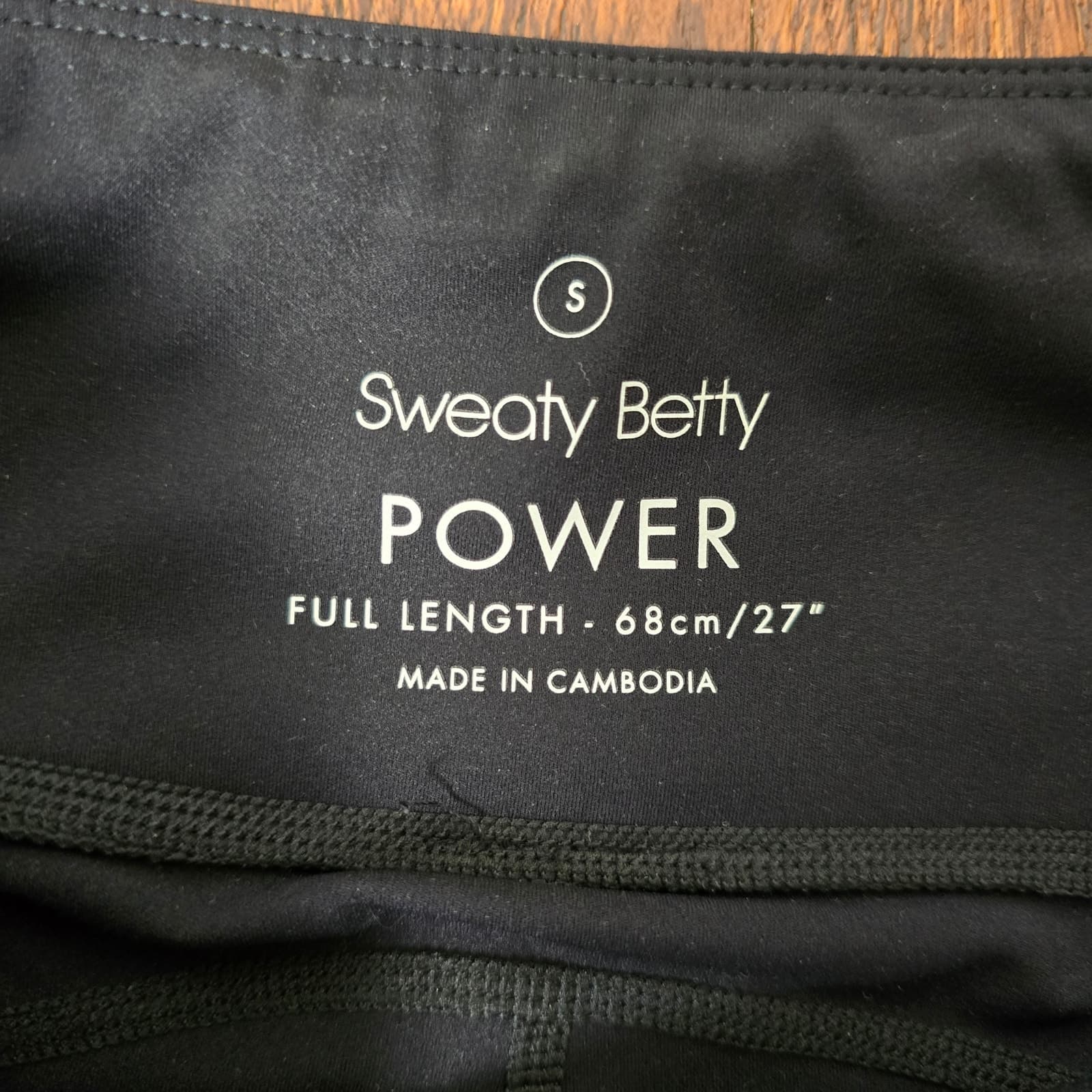Sweaty Betty Power Leggings Full Length Black, Small - Thumbnail 6
