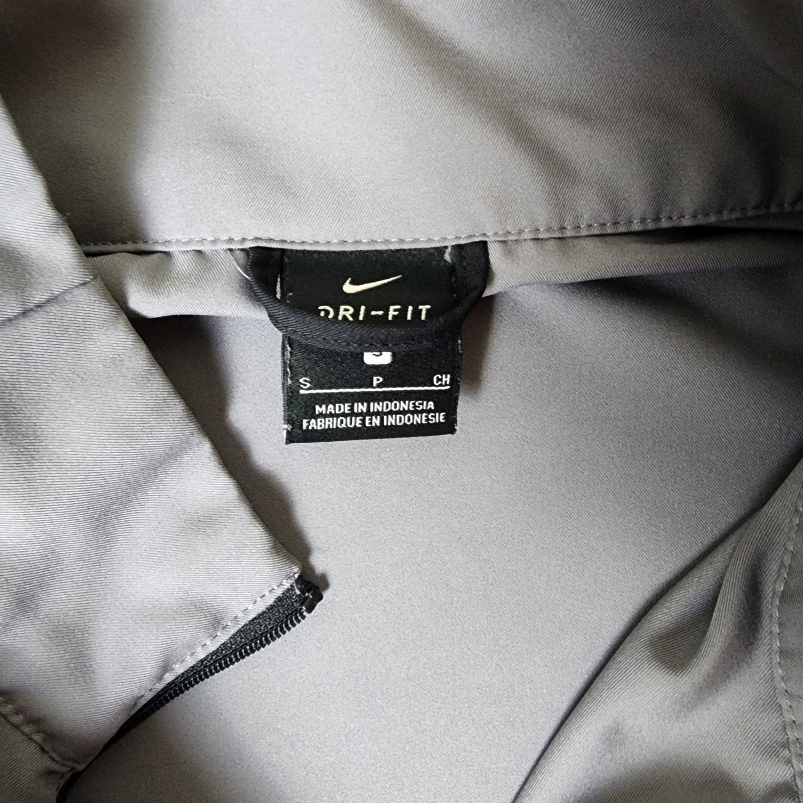 Nike Men's Dry Team Woven Gray Lightweight Zip Training Jacket, Small NWOT - Thumbnail 7