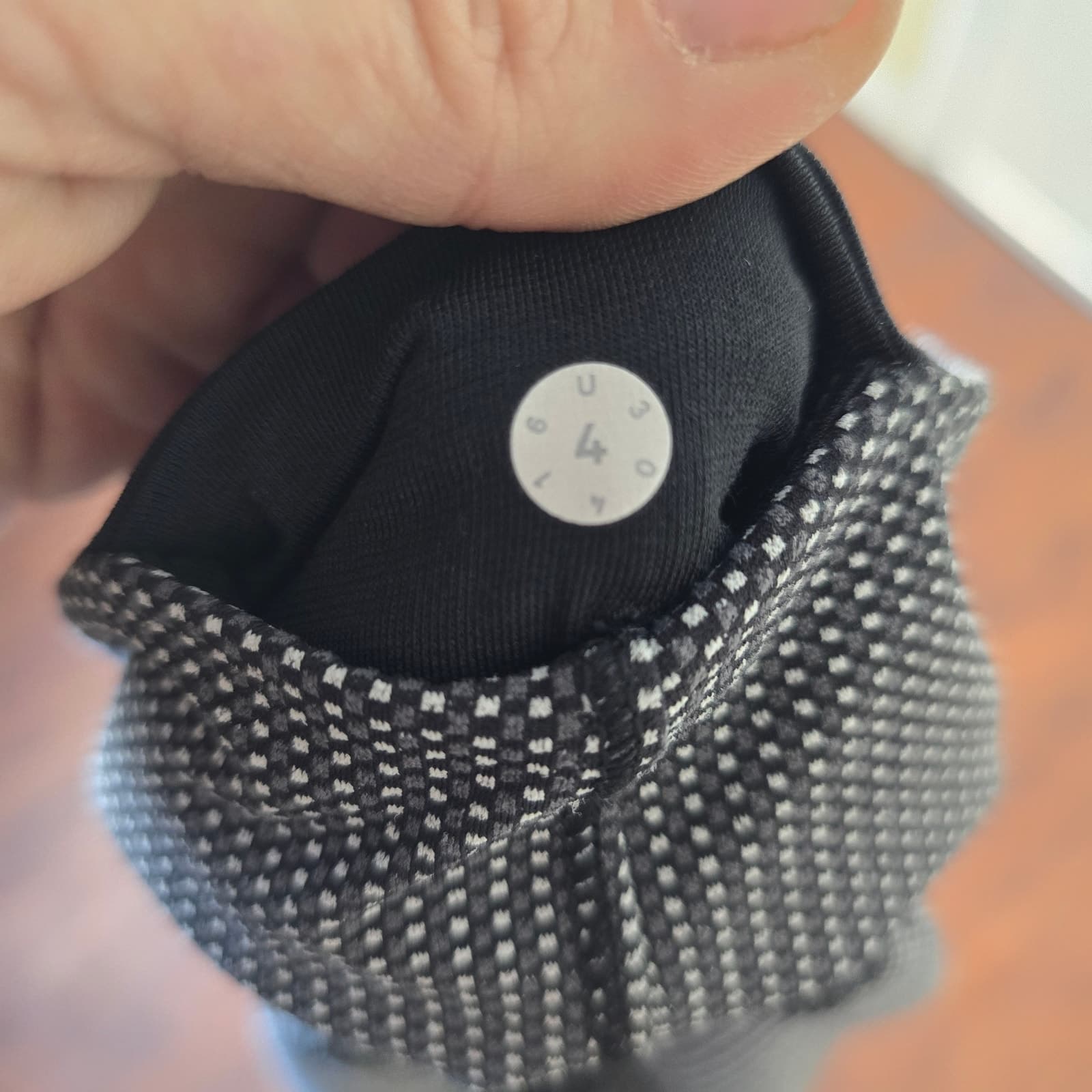 Lululemon Cadence Crusher Tight Power Luxtreme Tiny Geo Black White Size 4 - Thumbnail 9