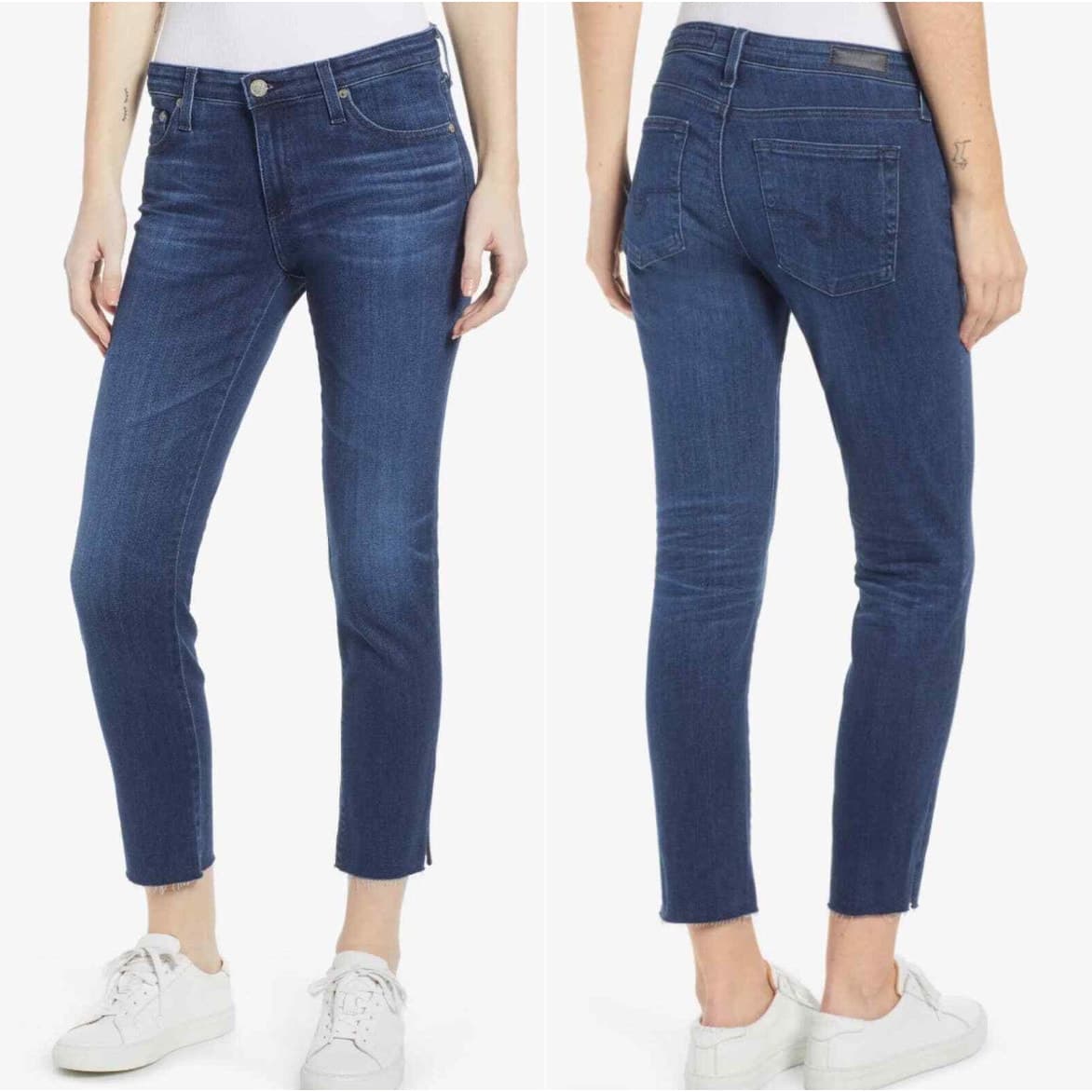 AG Jeans The Prima High Rise Cigarette Crop, Size 30R - Image 1