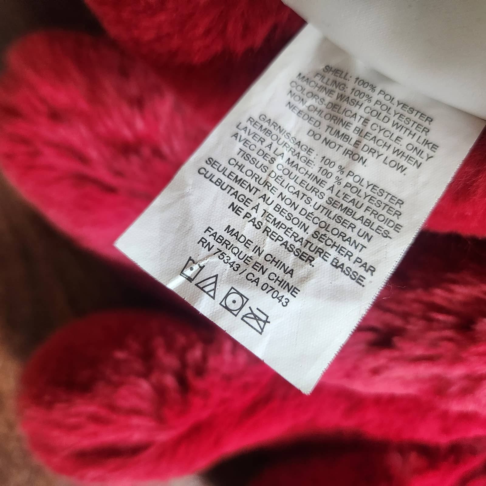 RARE GIANT JUMBO Frolics Crab Ocean Creatures Plush Pillow Toy Stuffed Animal - Thumbnail 5