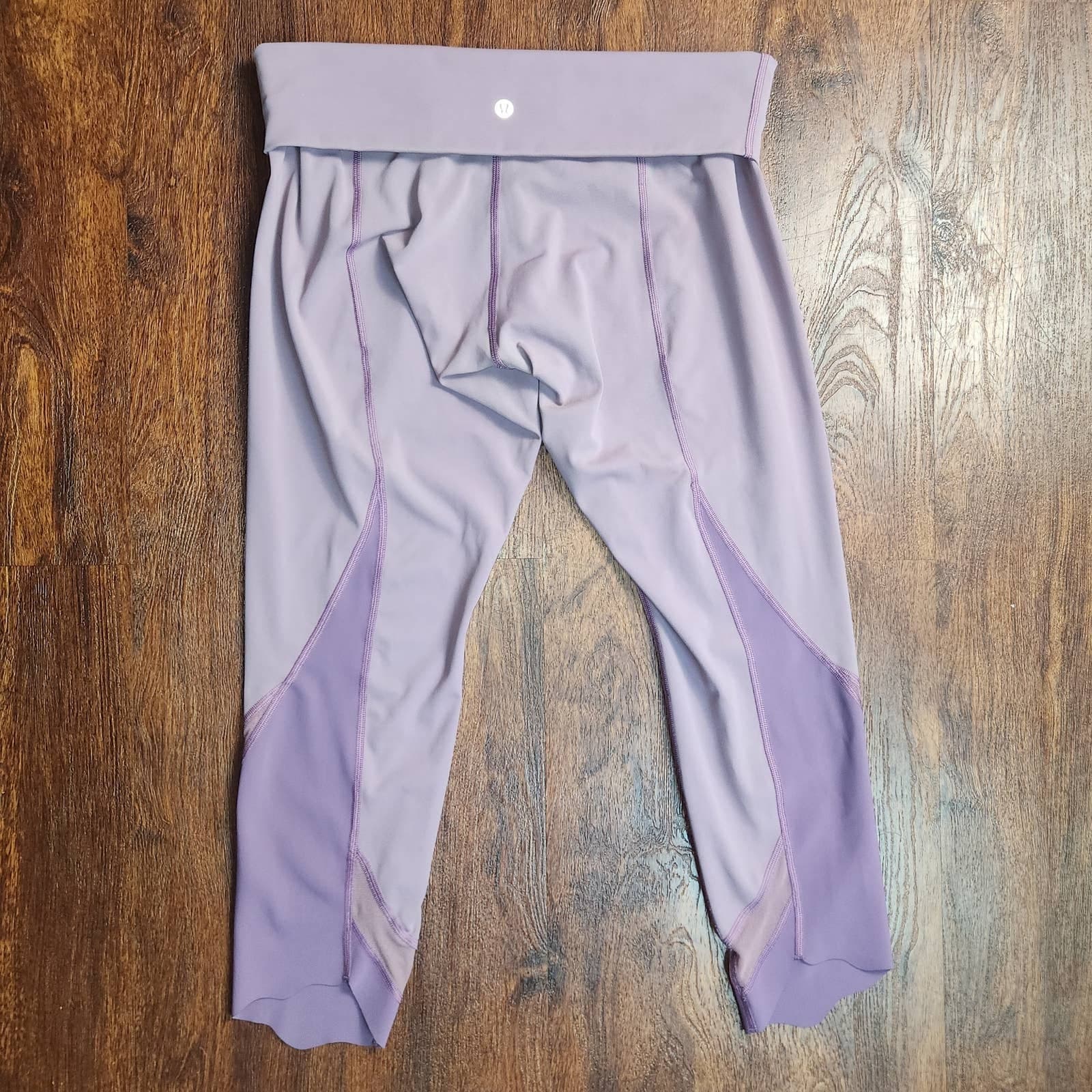 Lululemon Wunder Under Crop II *Roll Down Scallop Full-On Luxtreme 24" - Thumbnail 8