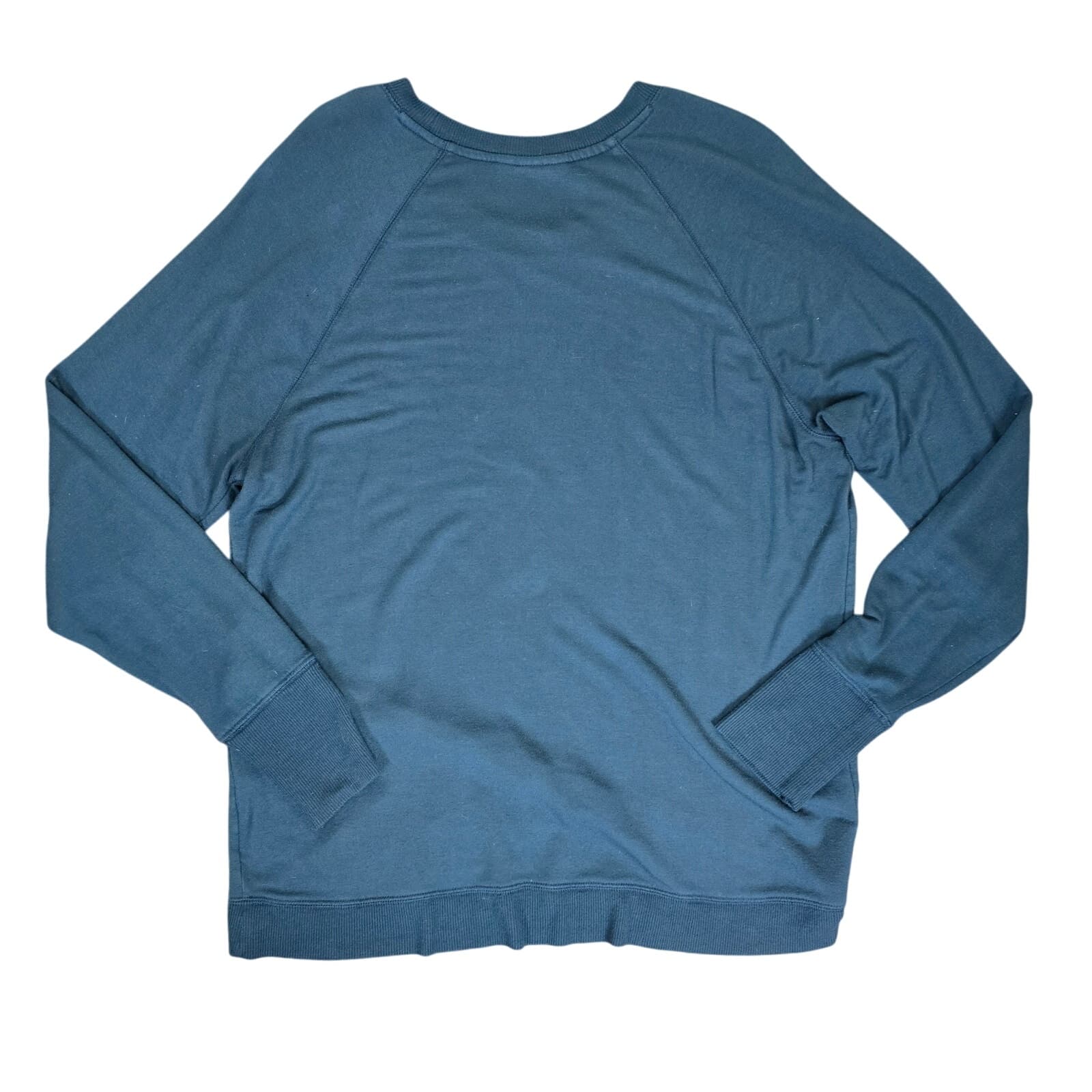 Athleta Criss Cross Sweatshirt - Color: Abyss (Blue) - Large - 489051 - Thumbnail 4