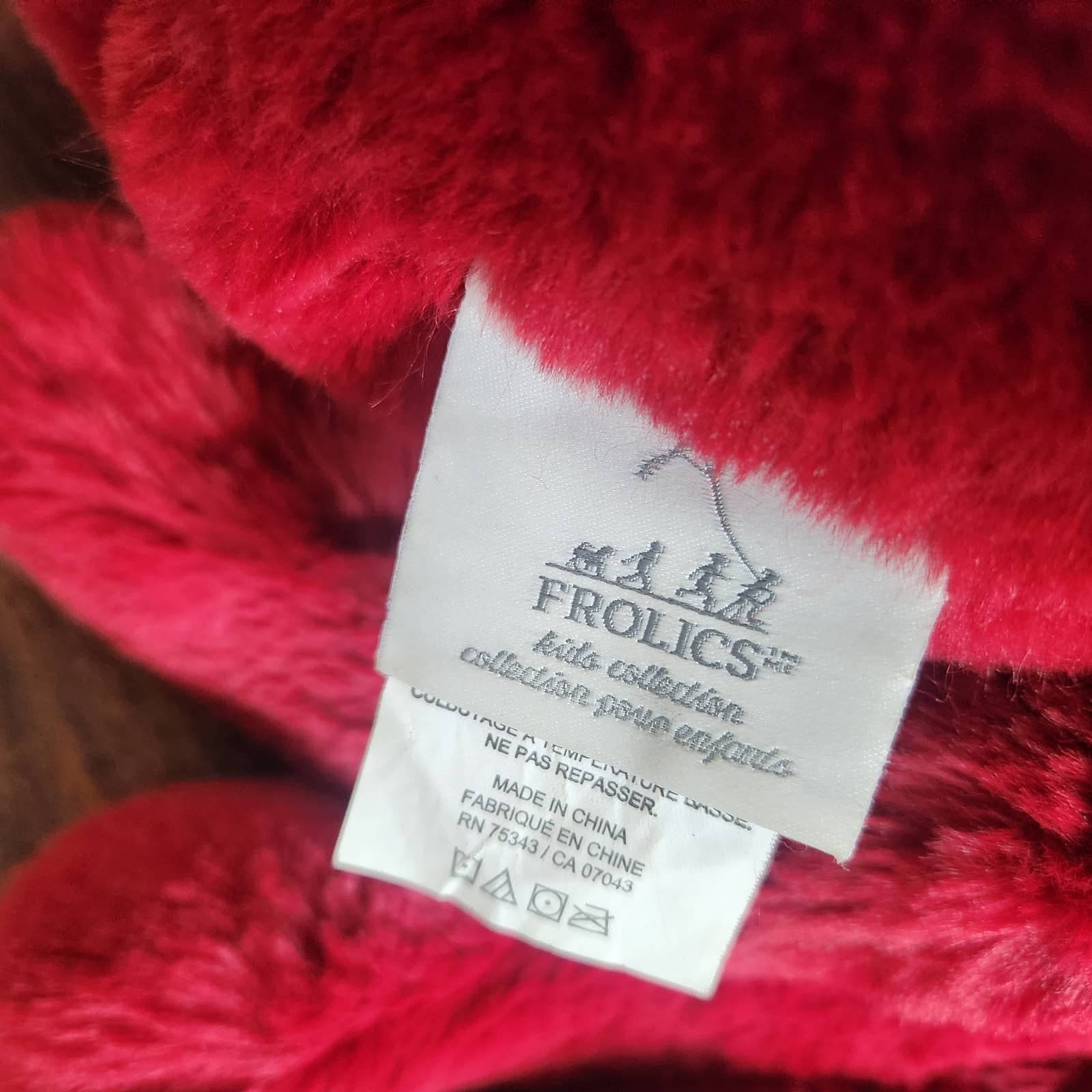 RARE GIANT JUMBO Frolics Crab Ocean Creatures Plush Pillow Toy Stuffed Animal - Thumbnail 4