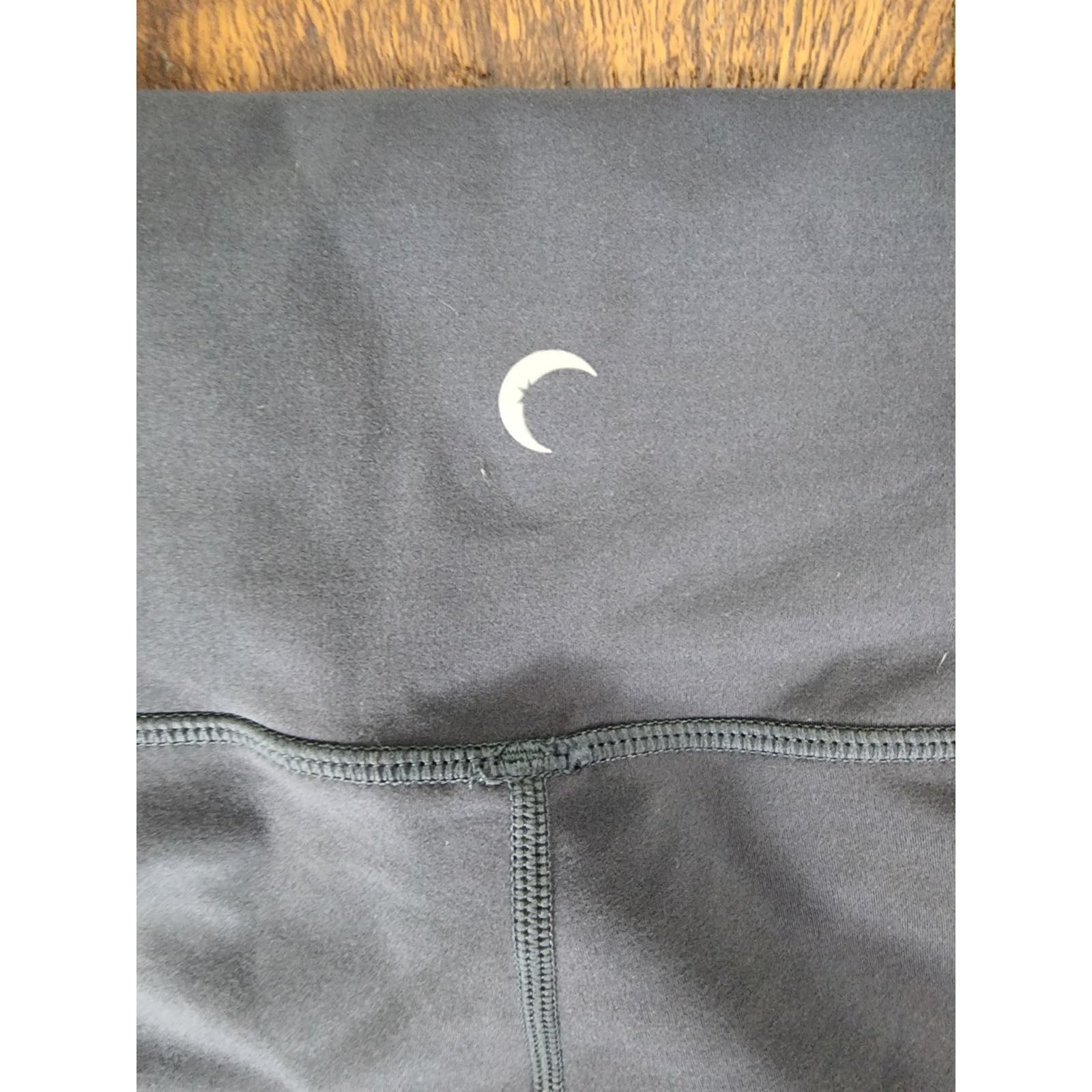 Zyia Active Storm Parallel Luxe Ribbed Leggings in Blue & Gray, Size 12 - Thumbnail 4