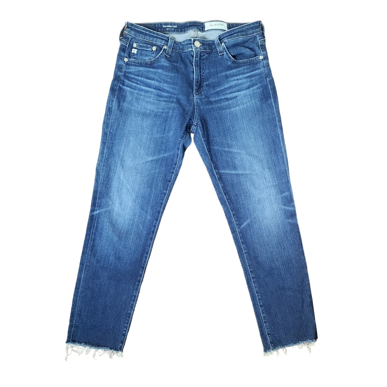 AG Jeans The Prima High Rise Cigarette Crop, Size 30R - Thumbnail 3