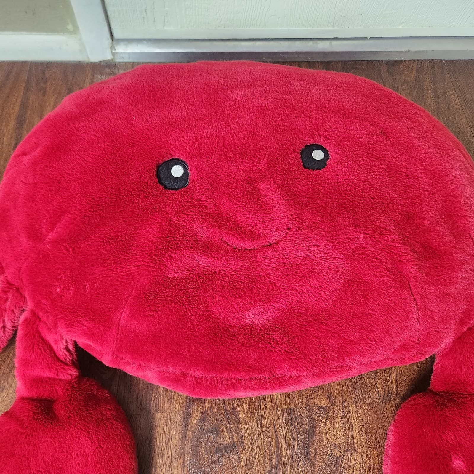 RARE GIANT JUMBO Frolics Crab Ocean Creatures Plush Pillow Toy Stuffed Animal - Thumbnail 2