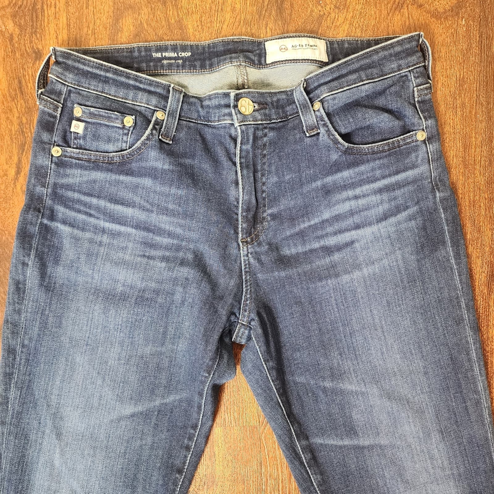 AG Jeans The Prima High Rise Cigarette Crop, Size 30R - Thumbnail 4