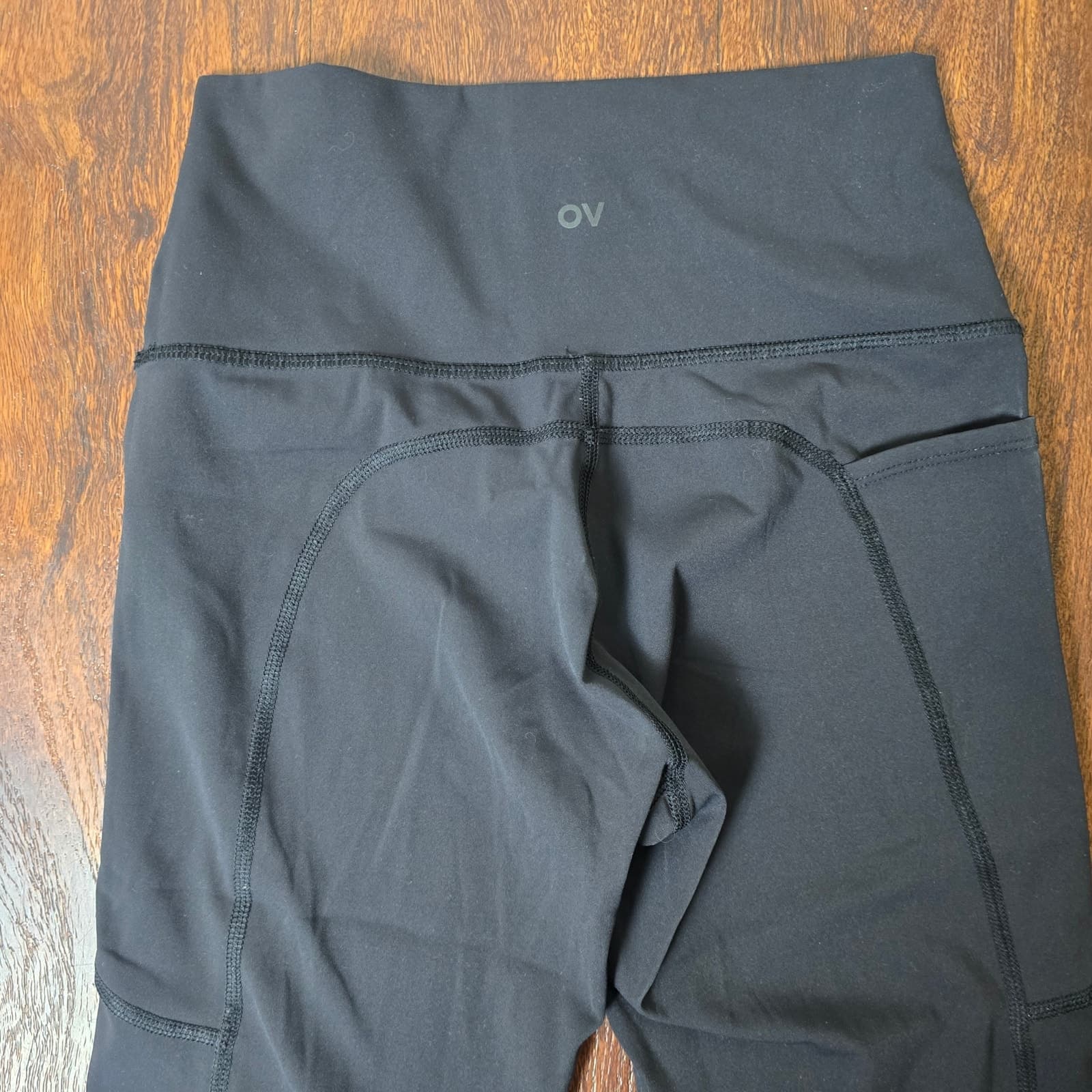 Outdoor Voices Zoom Superform 7/8 Leggings - Black - XS - Thumbnail 4