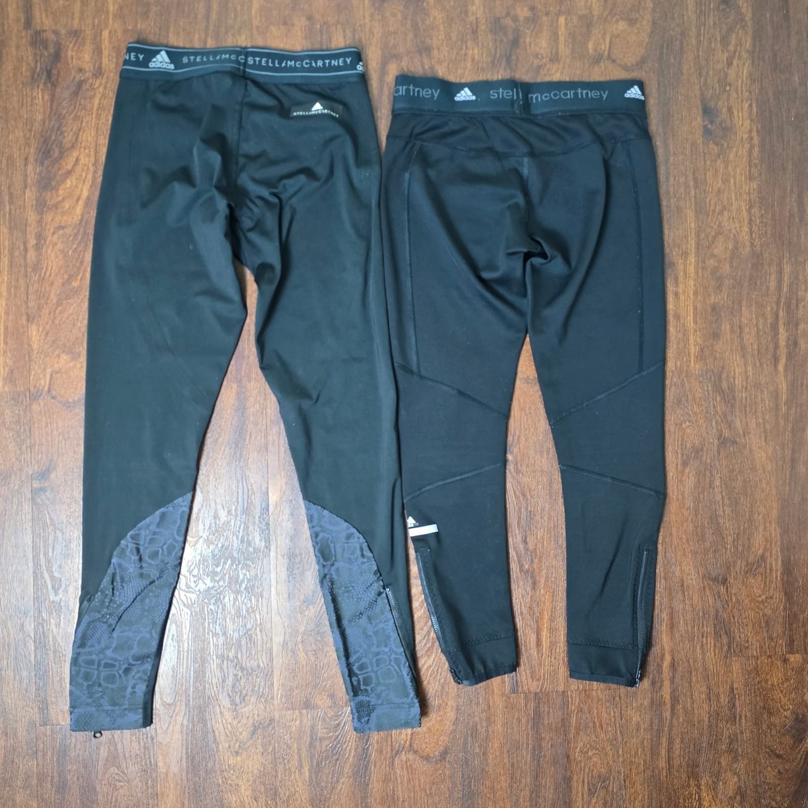 Adidas Stella McCartney Black Running Leggings Bundle - XS - Thumbnail 8