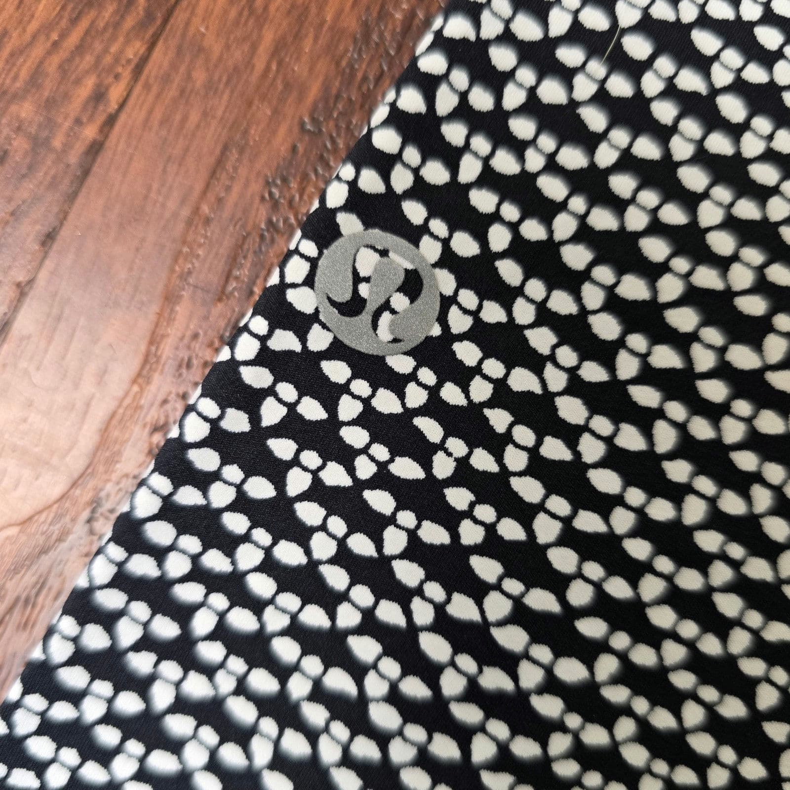 Lululemon Fast & Free 7/8 Tight II (Nulux 25") Monochromic Black Size 4 W5ATLS - Thumbnail 8