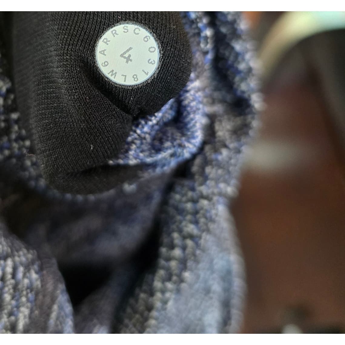 Lululemon Wunder Under Crop (Hi-Rise) *21" Fusion Jacquard Black Violet Viola - Thumbnail 8