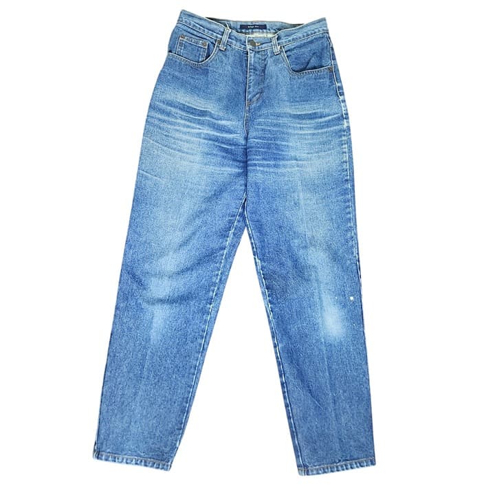 Vintage Bill Blass Jeans 100% Cotton 90s Mom Jeans Ultra High Rise, Size 8 - Image 1