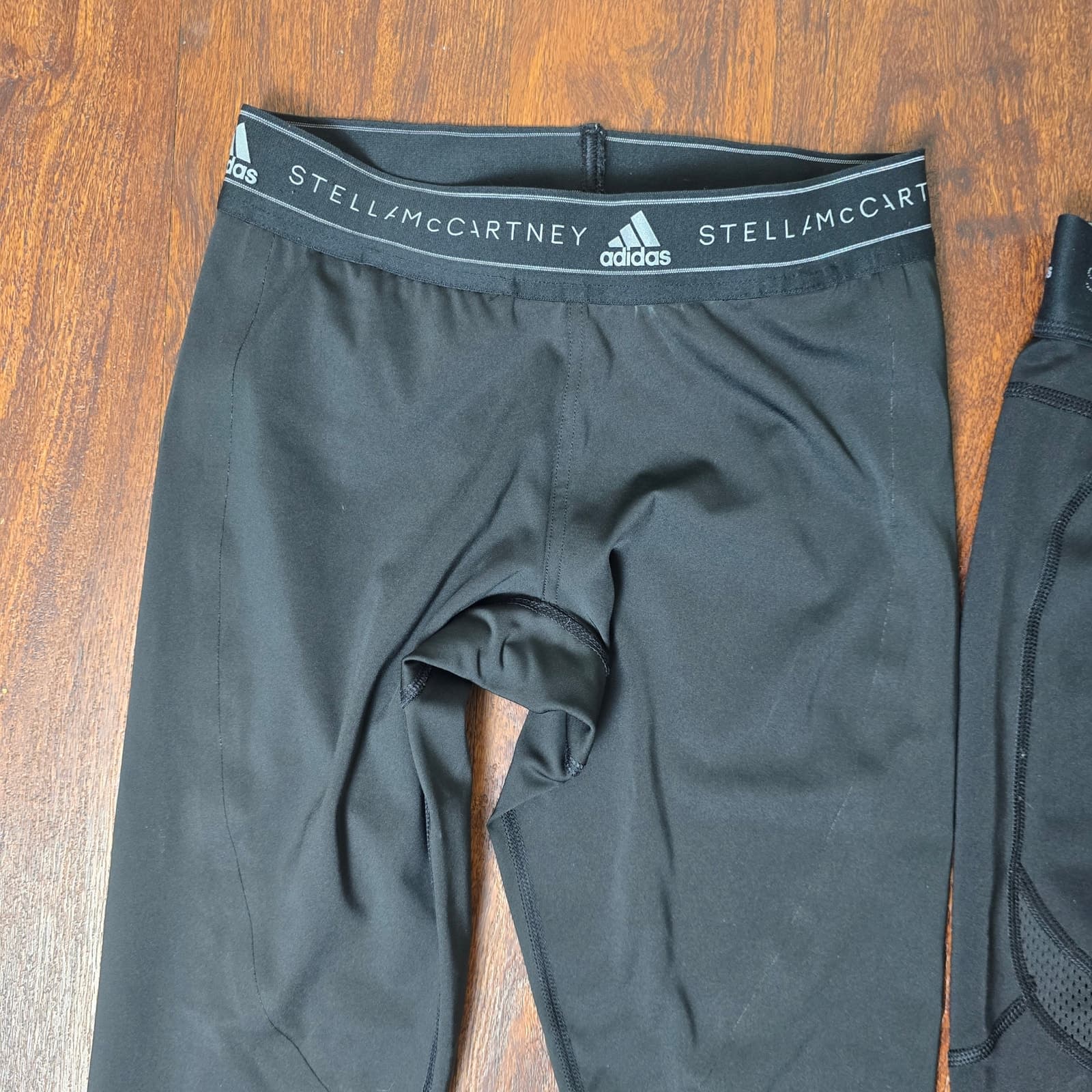 Adidas Stella McCartney Black Running Leggings Bundle - XS - Thumbnail 2