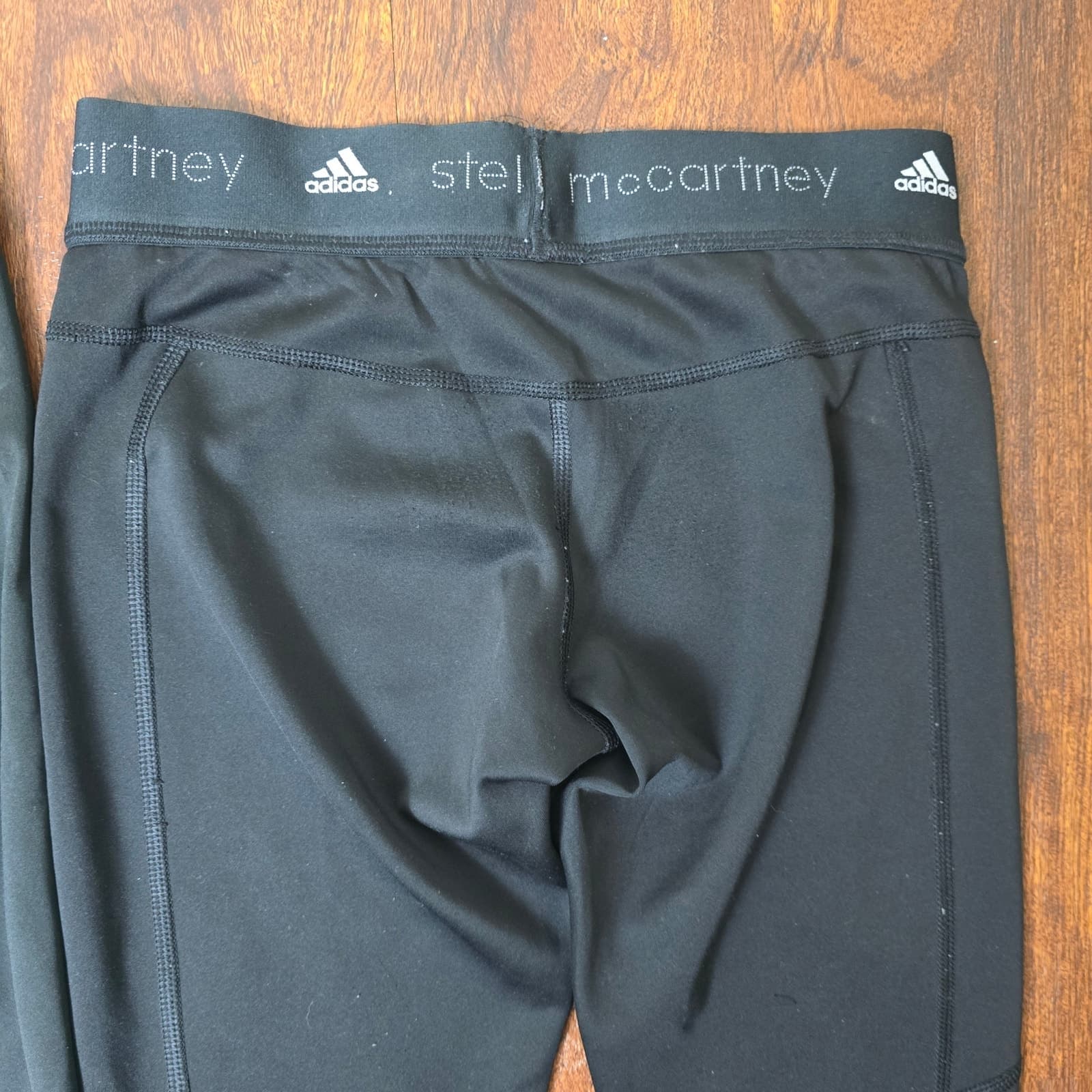 Adidas Stella McCartney Black Running Leggings Bundle - XS - Thumbnail 6
