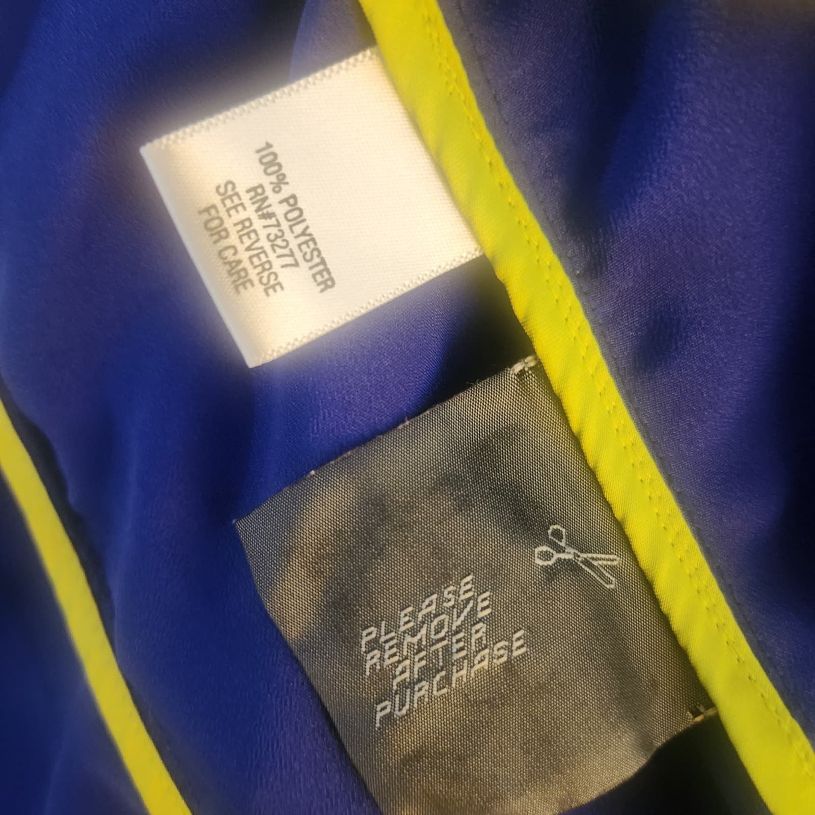 Dana Buchman Lightweight Single Button Blue Blazer Jacket, Size 8 - Thumbnail 6