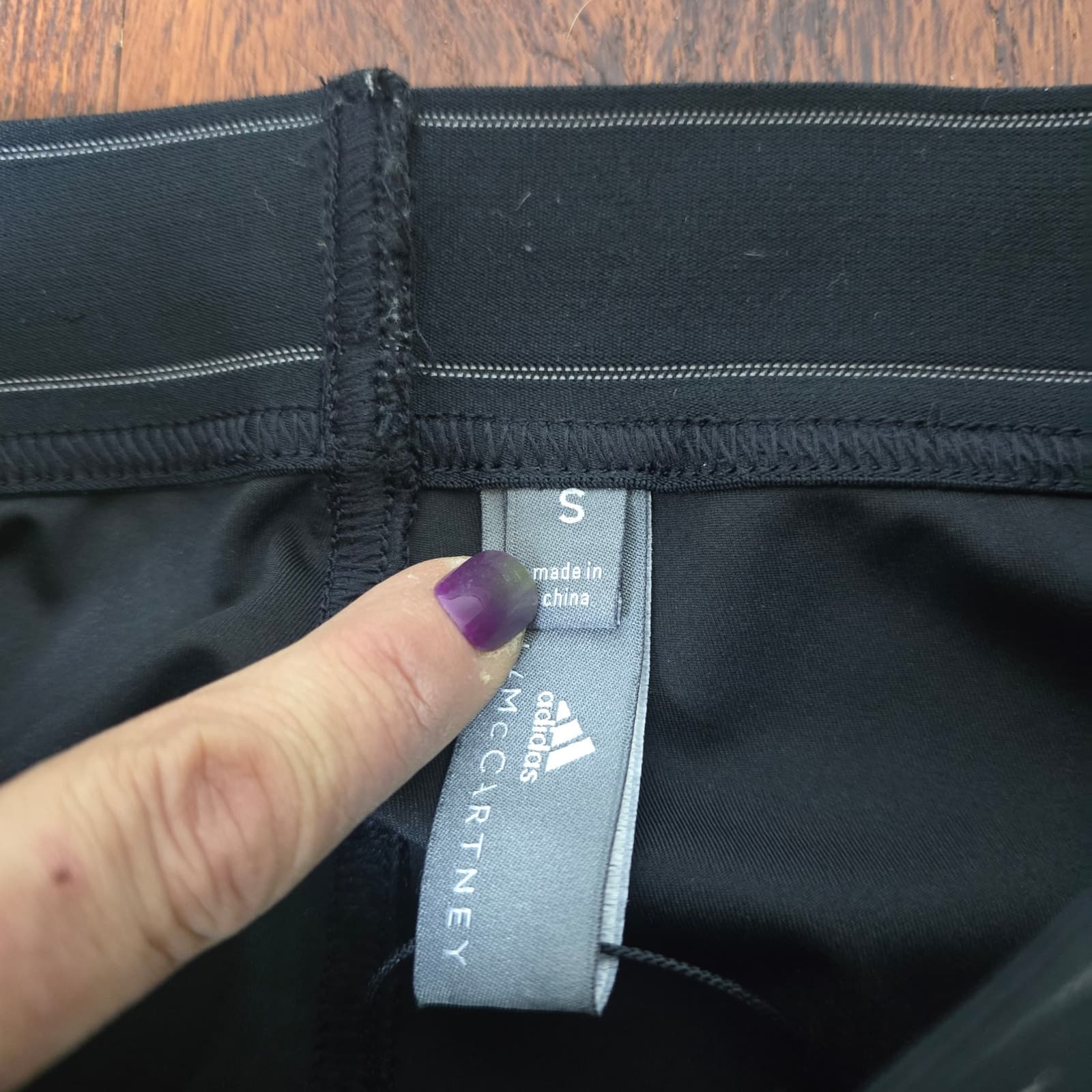 Adidas Stella McCartney Black Running Leggings Bundle - XS - Thumbnail 9