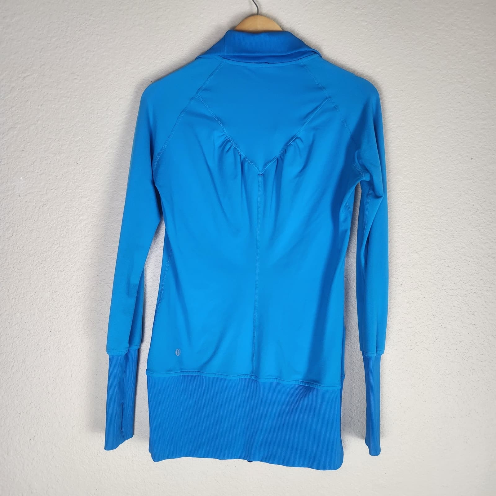 Lululemon Gather Together Gather Up Zip Up Jacket in Kayak Blue, Size 6wwwwwwww - Thumbnail 5