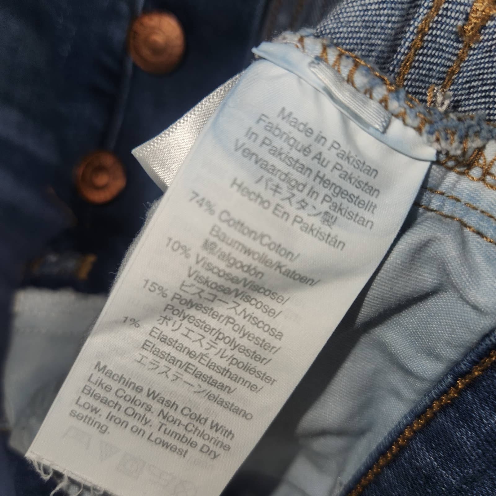 Madewell 9" Mid Rise Button Fly Raw Hem Skinny Jeans, Size 24w - Thumbnail 12