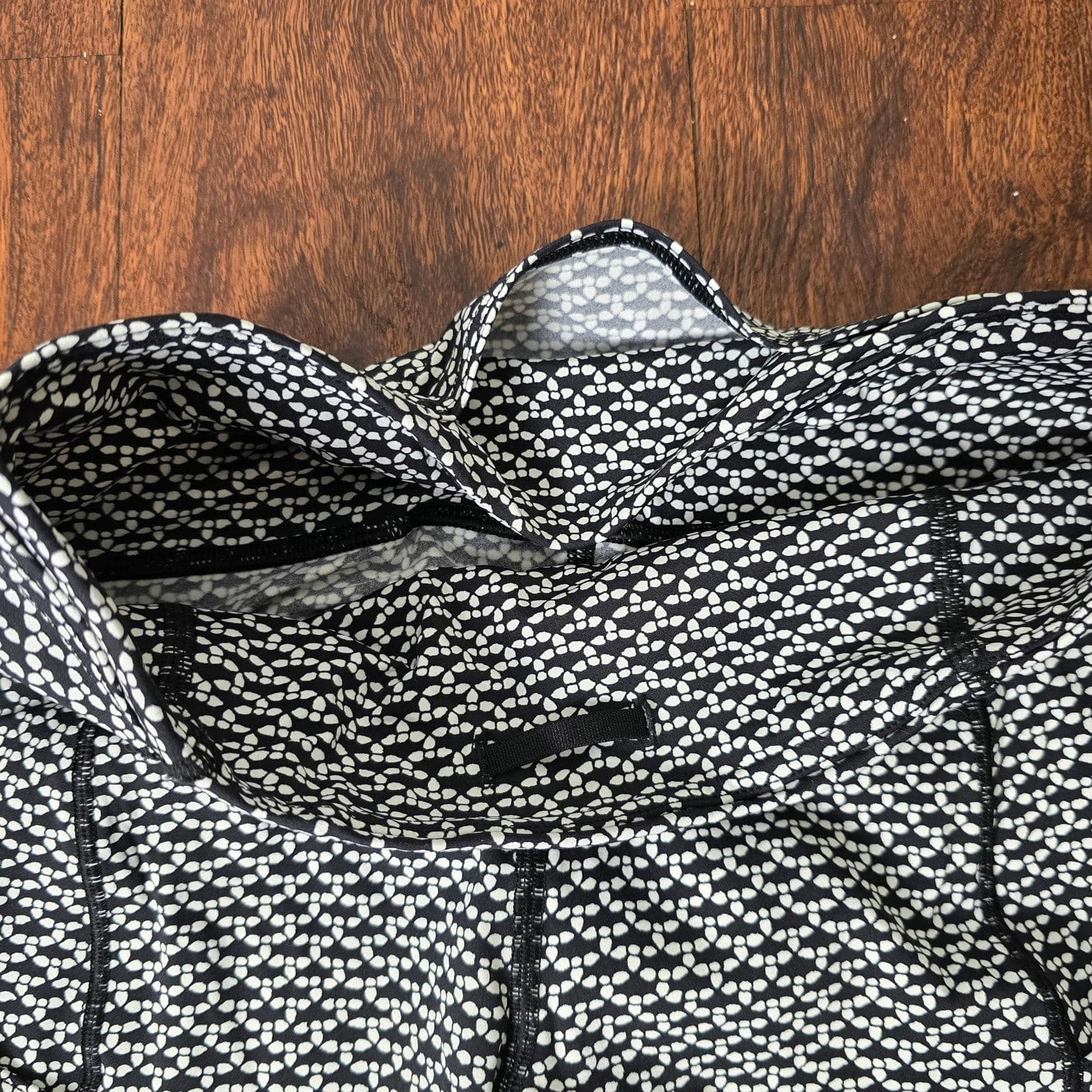 Lululemon Fast & Free 7/8 Tight II (Nulux 25") Monochromic Black Size 4 W5ATLS - Thumbnail 5