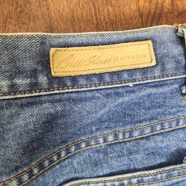 Vintage Bill Blass Jeans 100% Cotton 90s Mom Jeans Ultra High Rise, Size 8 - Thumbnail 11