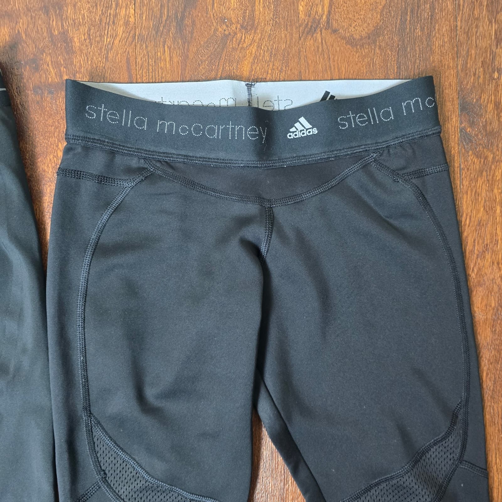 Adidas Stella McCartney Black Running Leggings Bundle - XS - Thumbnail 3