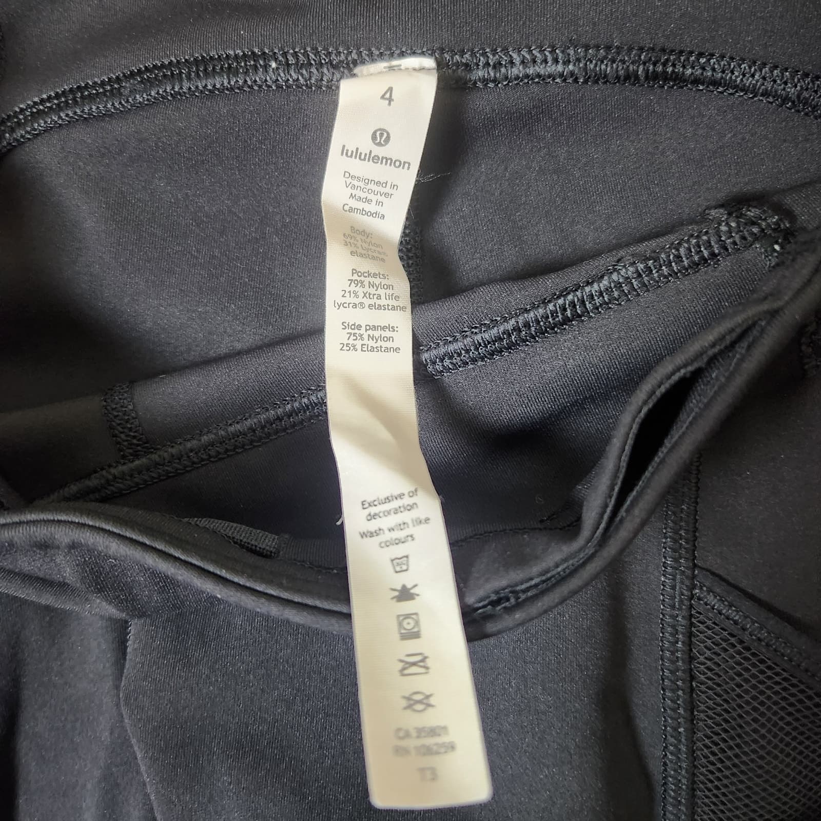 Lululemon Speed Up Tight *Mesh 28" Size 4 Style # W5BLRS - Thumbnail 10