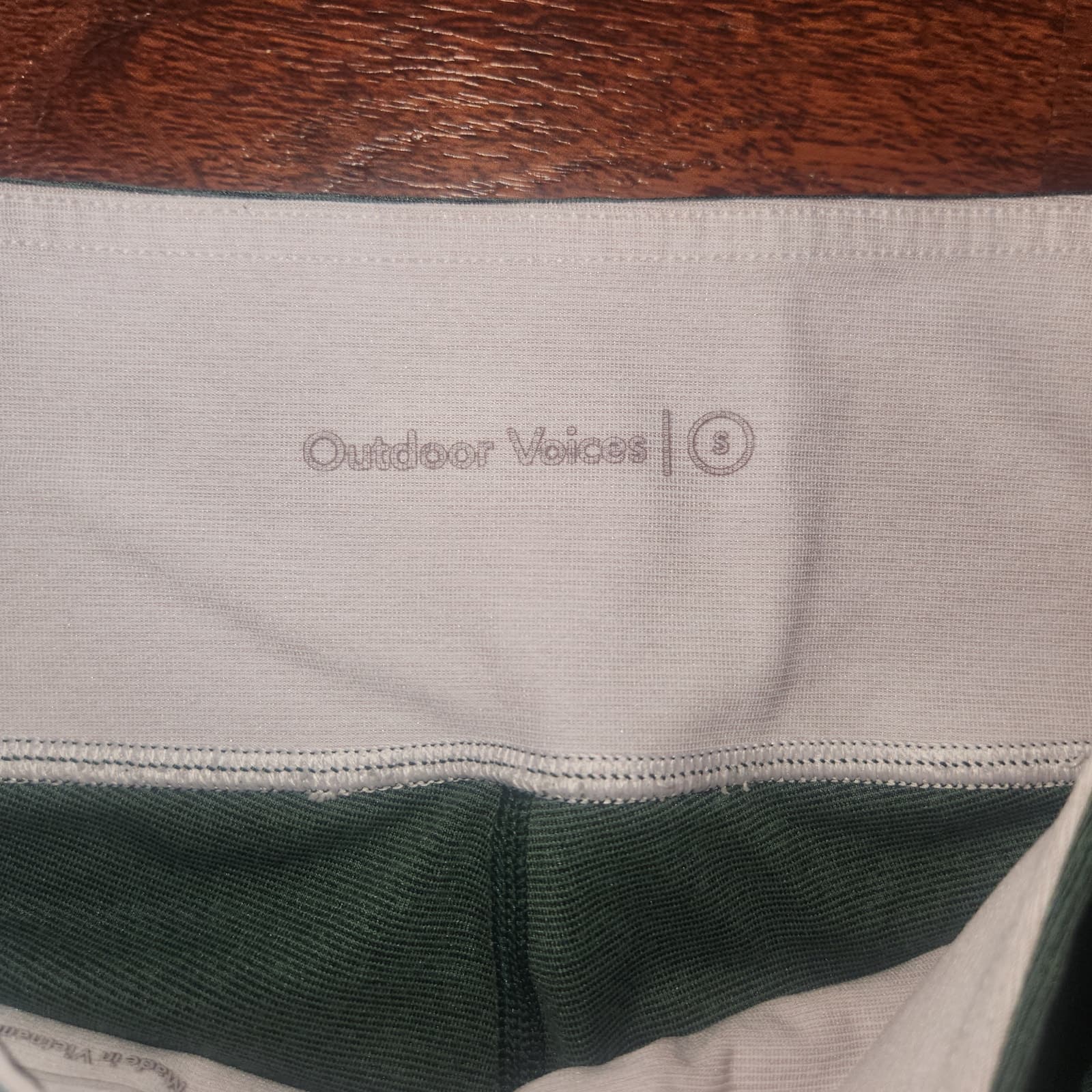 Outdoor Voices Springs 7/8 Length Color block Leggings, Size Small - Thumbnail 4