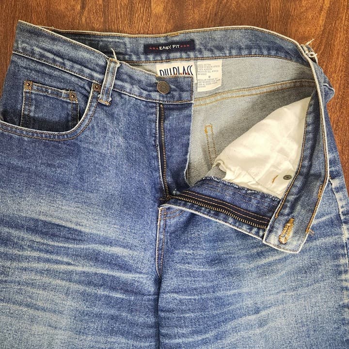 Vintage Bill Blass Jeans 100% Cotton 90s Mom Jeans Ultra High Rise, Size 8 - Thumbnail 5