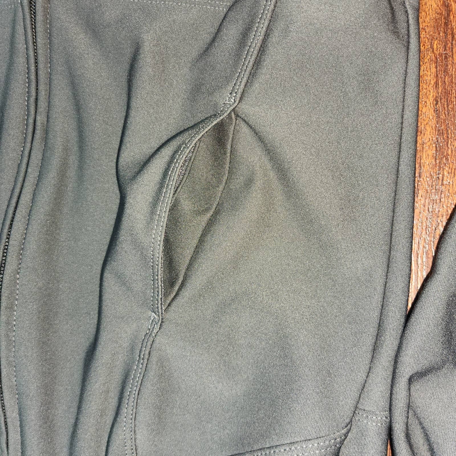 Nike Black Full Zip Moto Jacket, XS - Thumbnail 4