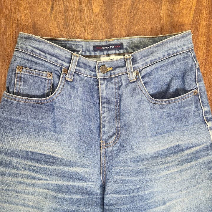 Vintage Bill Blass Jeans 100% Cotton 90s Mom Jeans Ultra High Rise, Size 8 - Thumbnail 4