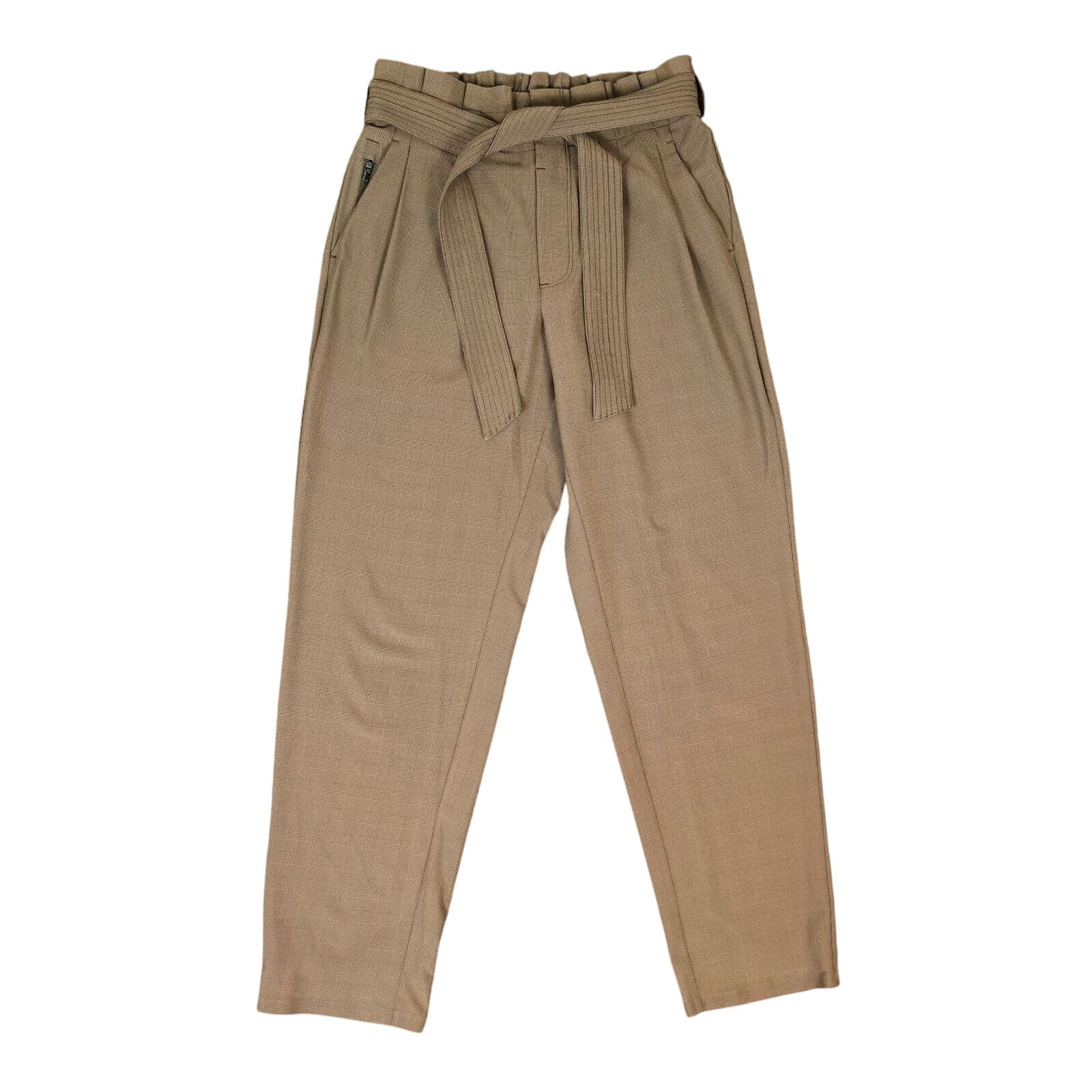 Athleta Plaid Skyline Pant II - Size 4 - Brown - Image 1